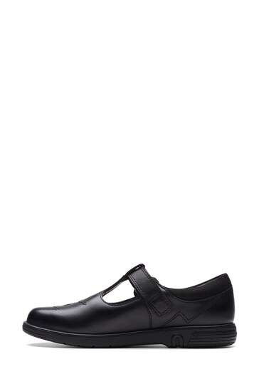Clarks Black Multi Fit Jazzy Tap Shoes