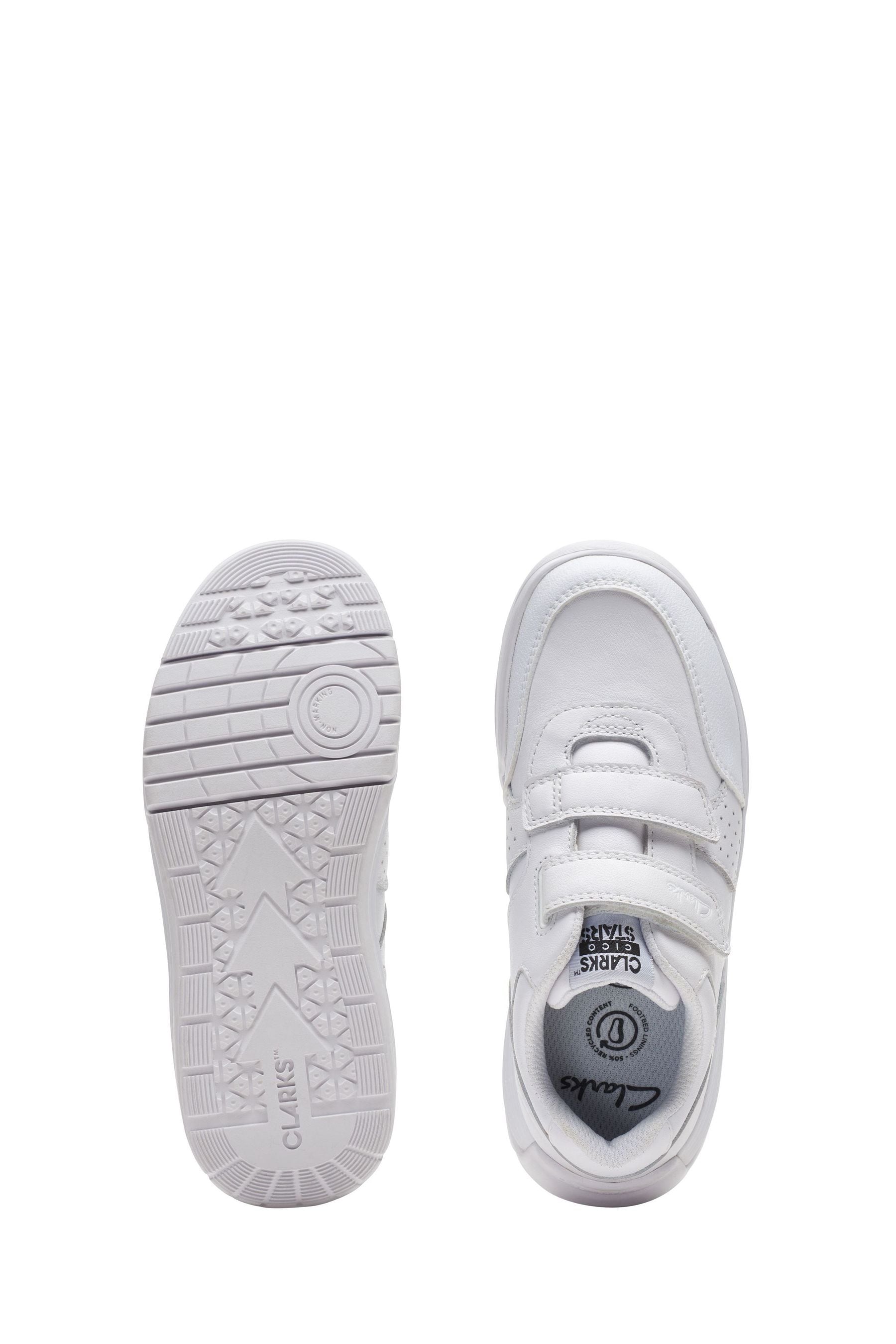 Buy Clarks White Multi Fit Kids Cica Star Orb Trainers from the Next UK online shop