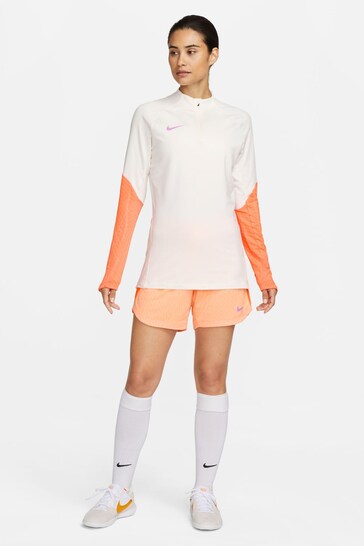 Nike Orange/White Dri-FIT Strike Drill Training T-Shirt