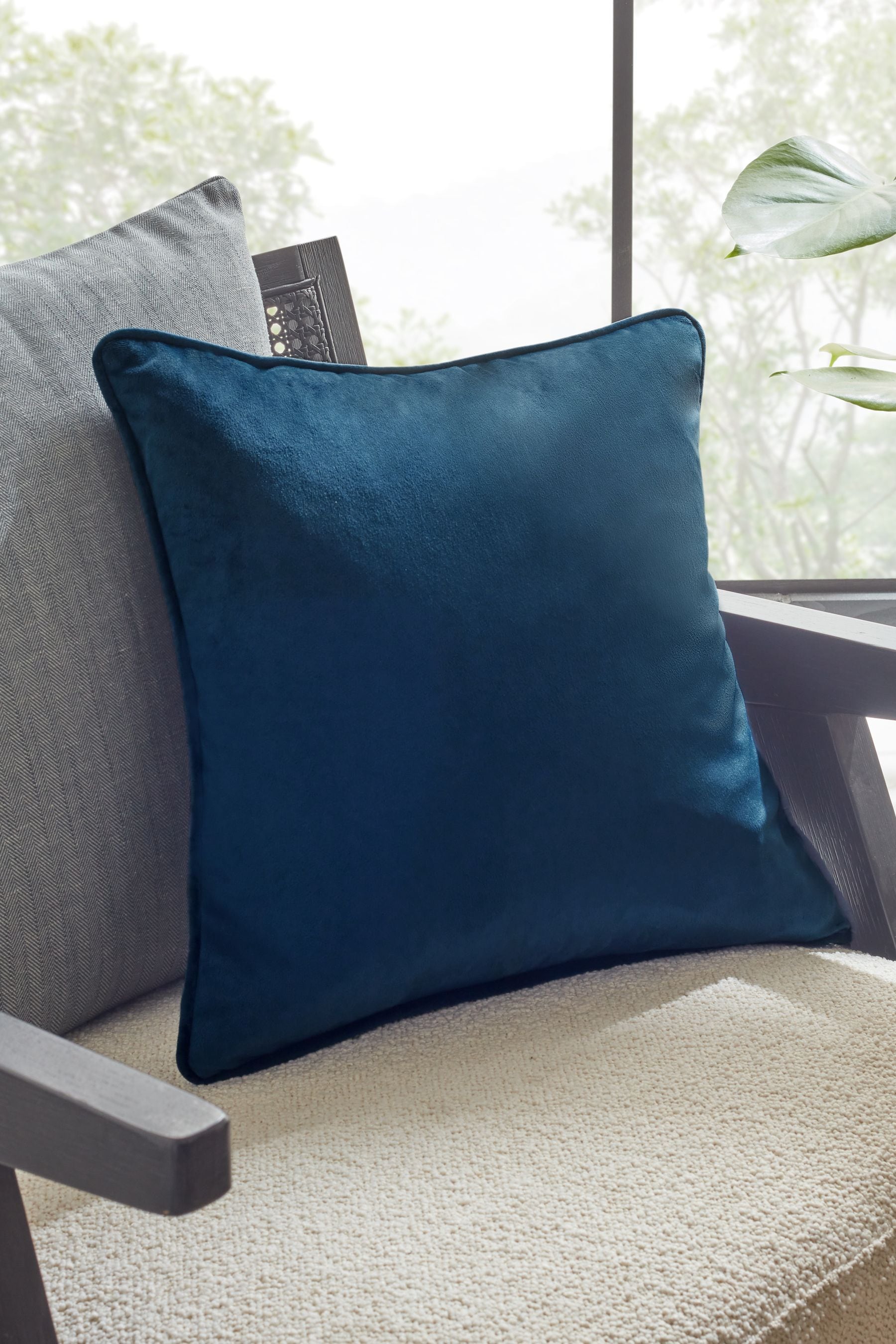 Next navy deals blue cushions
