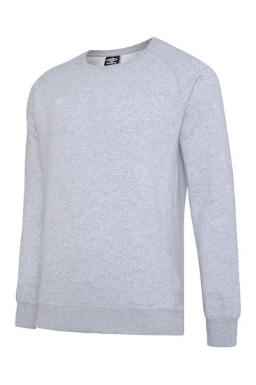 Umbro Light Grey Club Leisure Sweatshirt