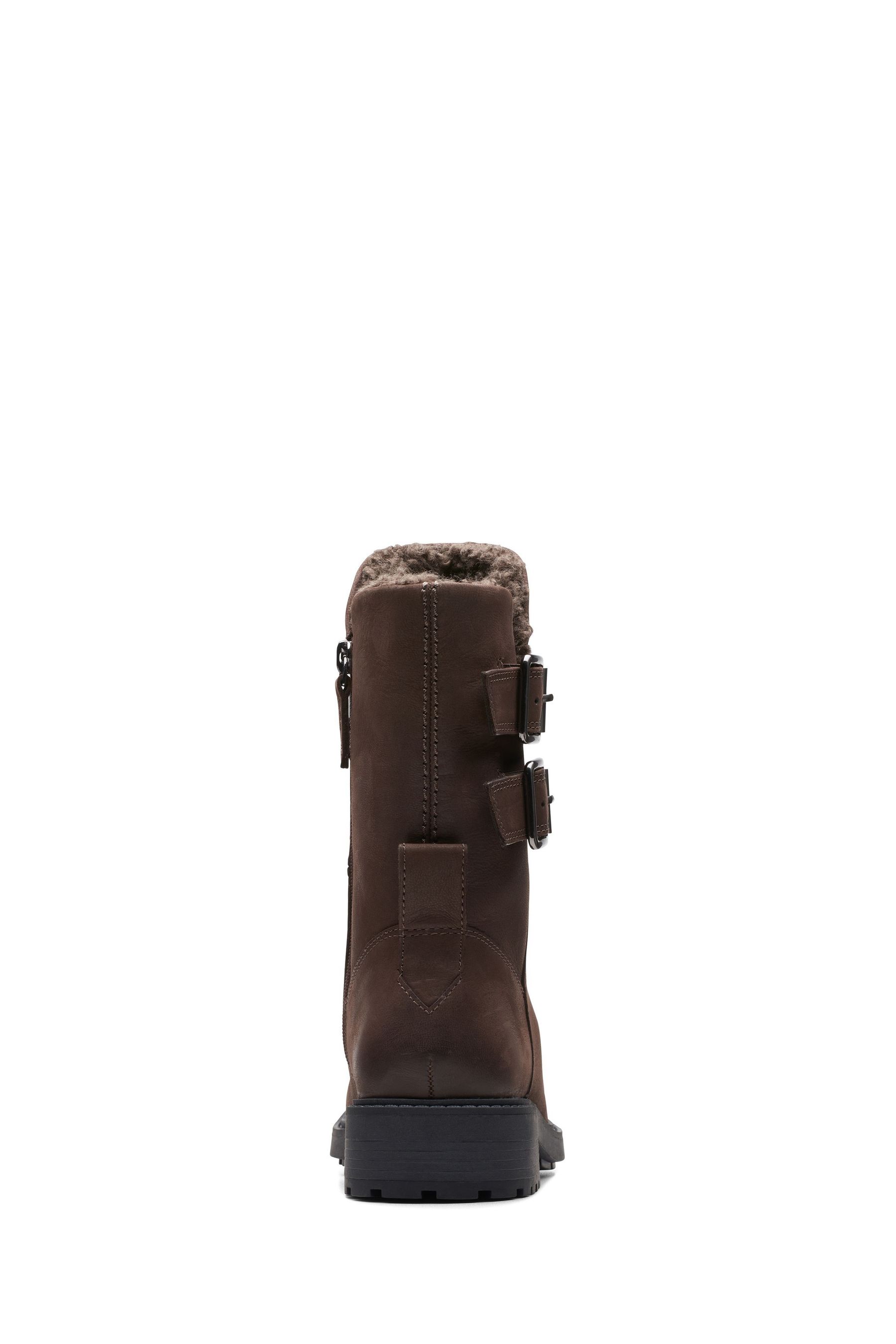 Clarks biker boots sale on sale