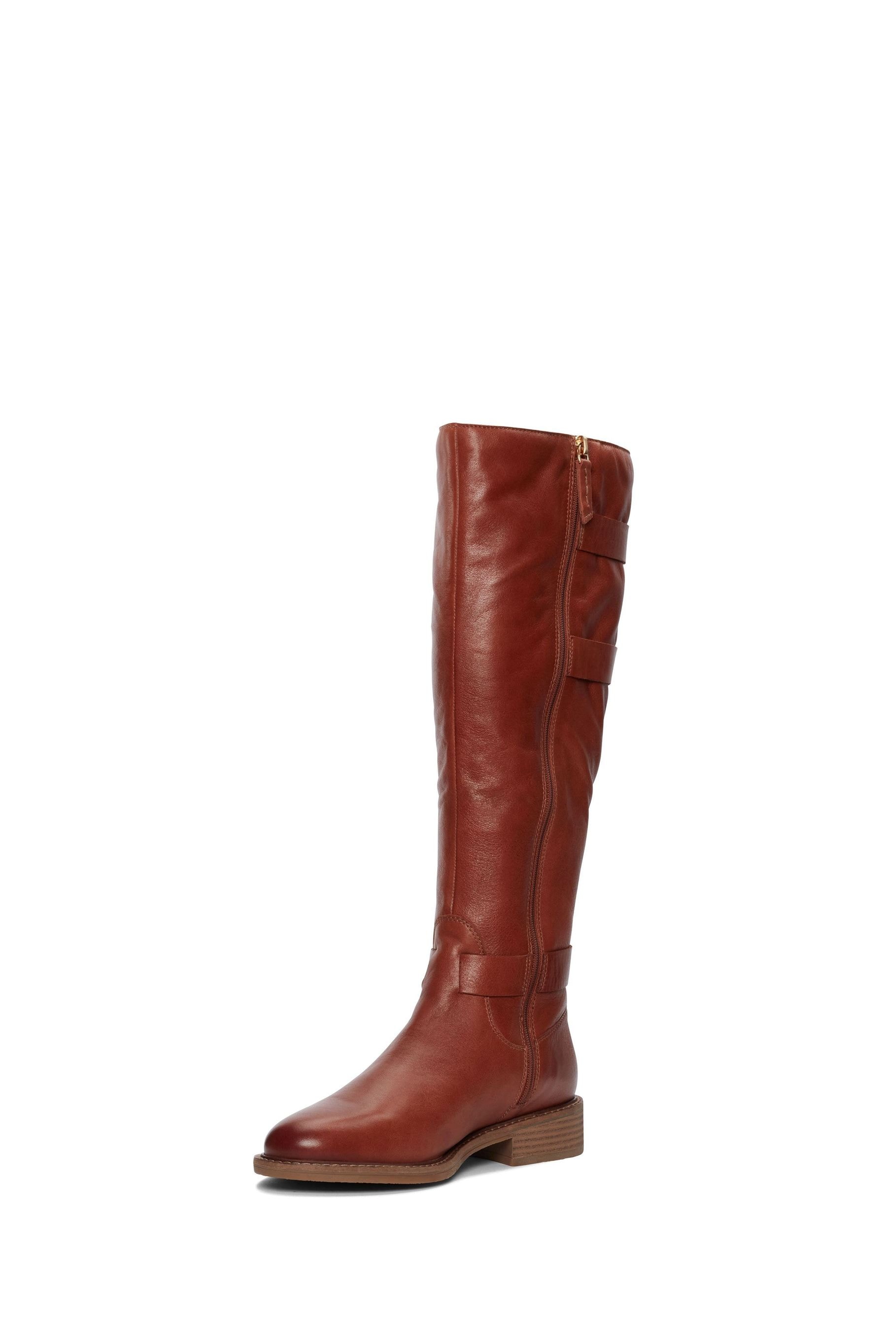 Buy Clarks Brown Leather Cologne Up Boots from the Next UK online shop