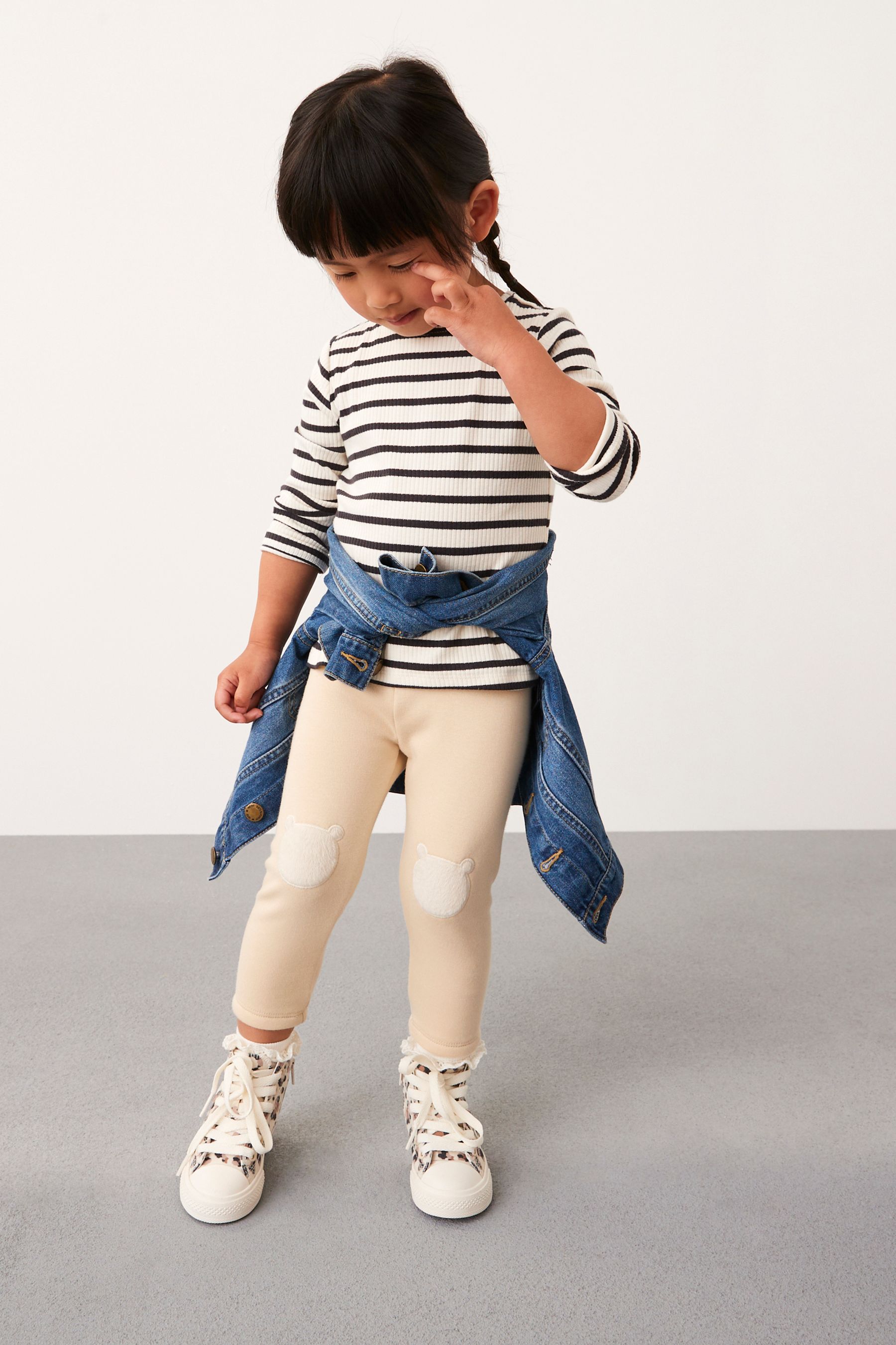 Little girl sales fleece lined leggings