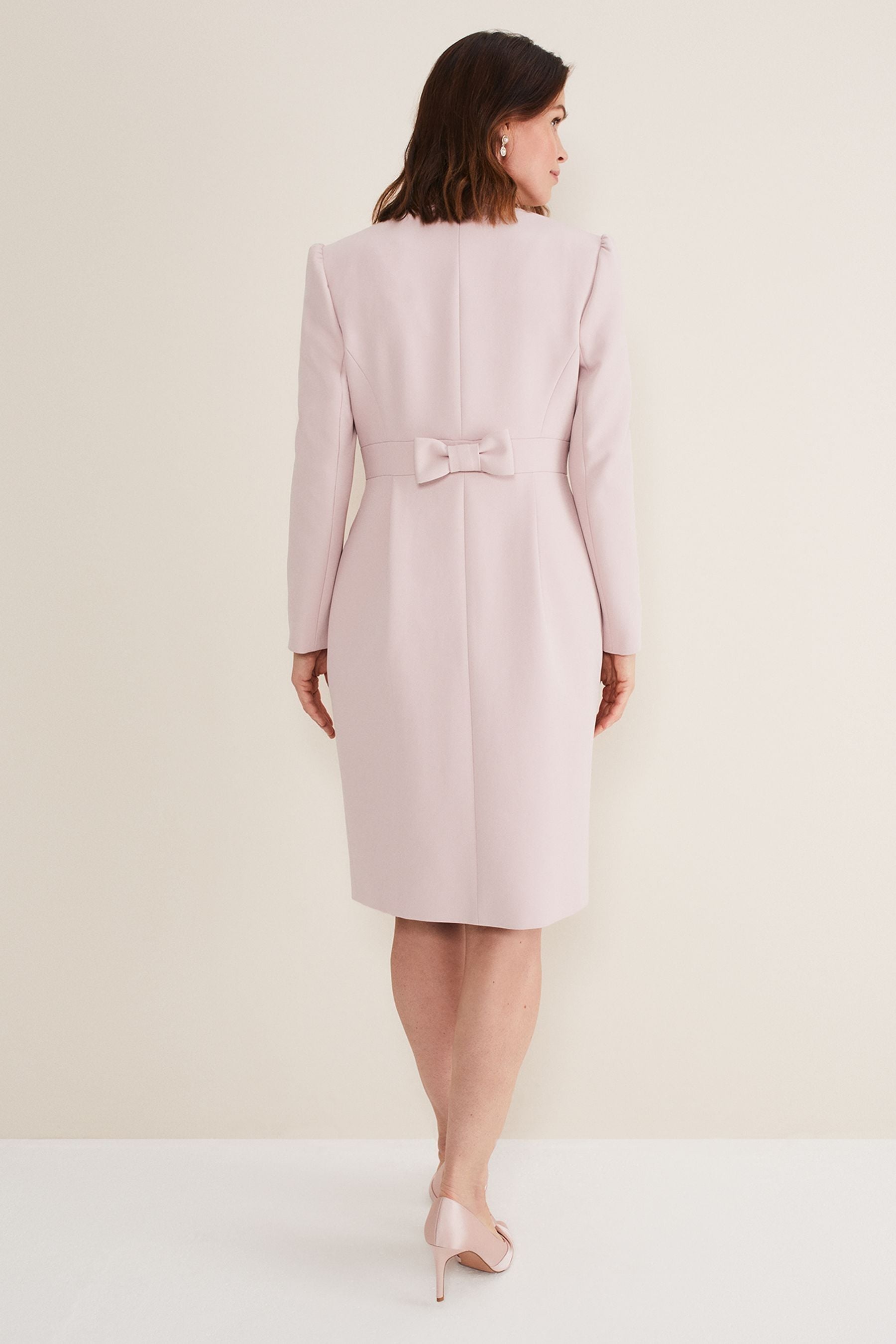 Phase eight venita clearance jacket petal pink