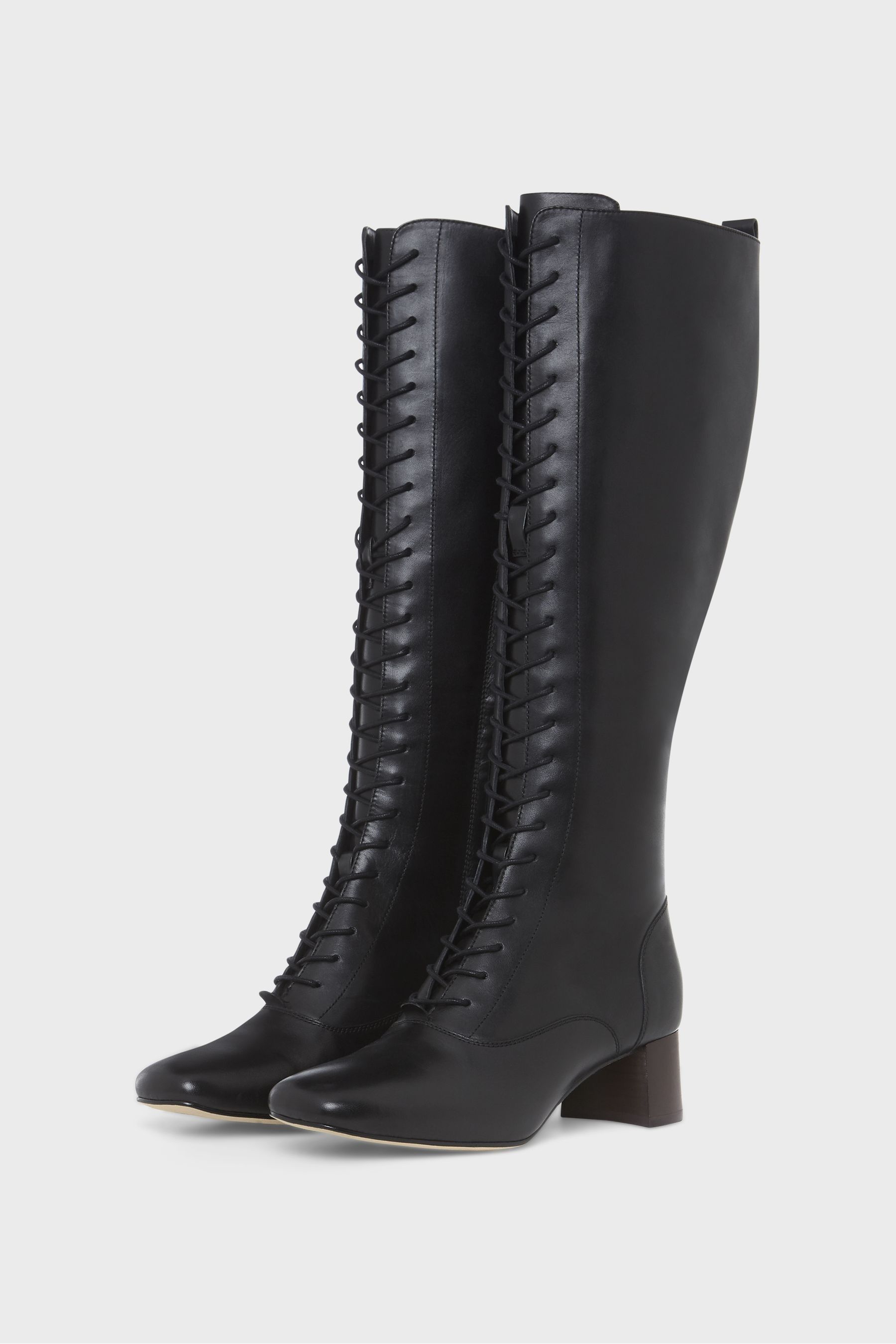 Hobbs Black Issy Knee Boots