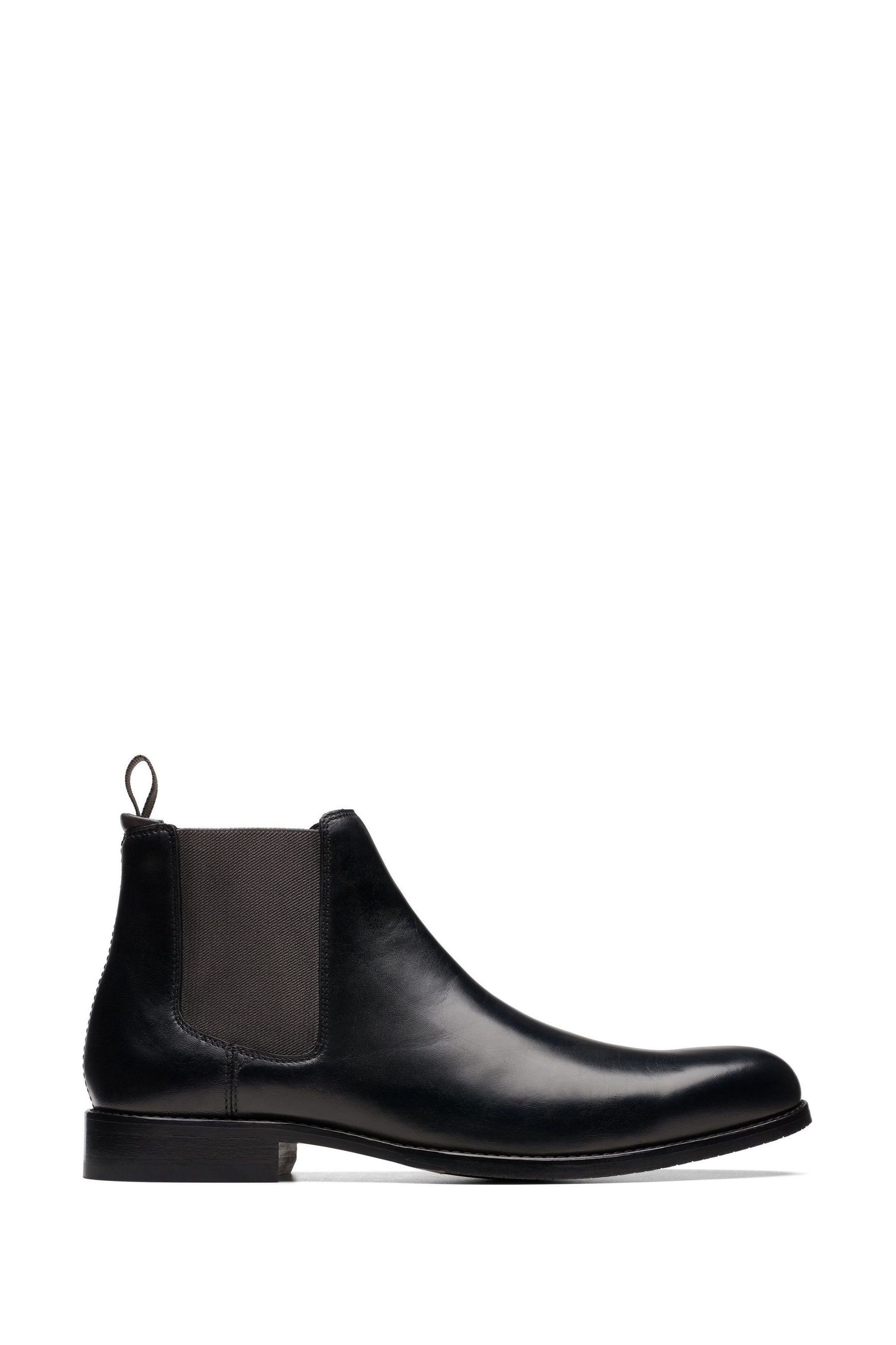 Clarks arlo sales boot black leather