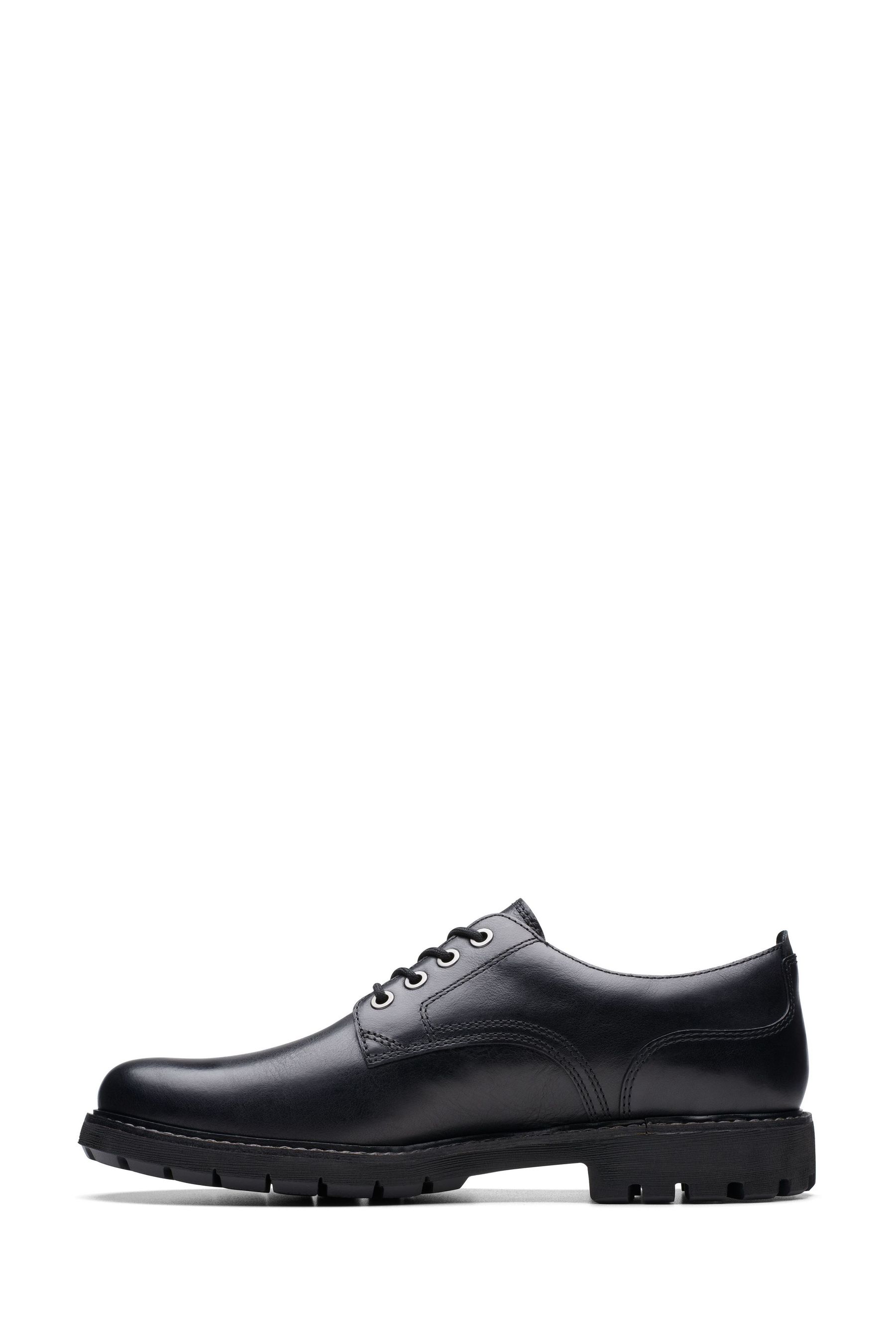 Buy Clarks Black Leather Batcombe Tie Shoes from the Next UK online shop