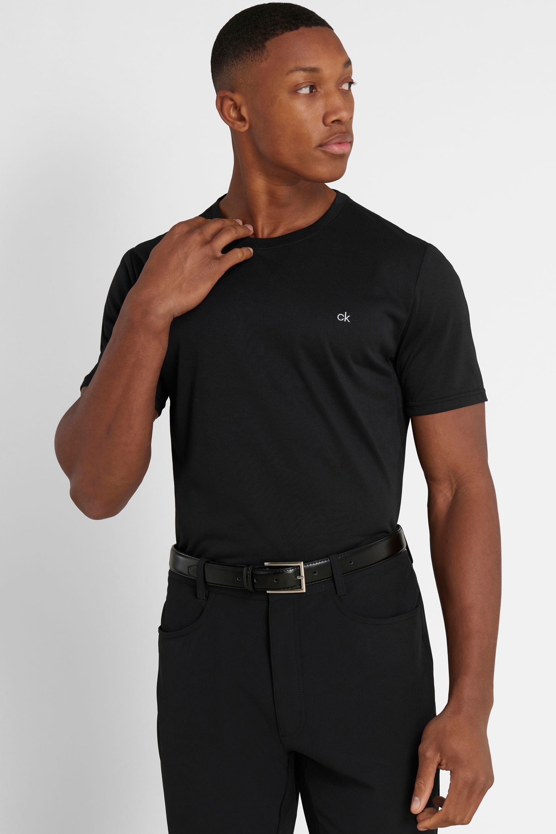 Buy Calvin Klein Golf Printed Logo T Shirts 3 Pack from the Next