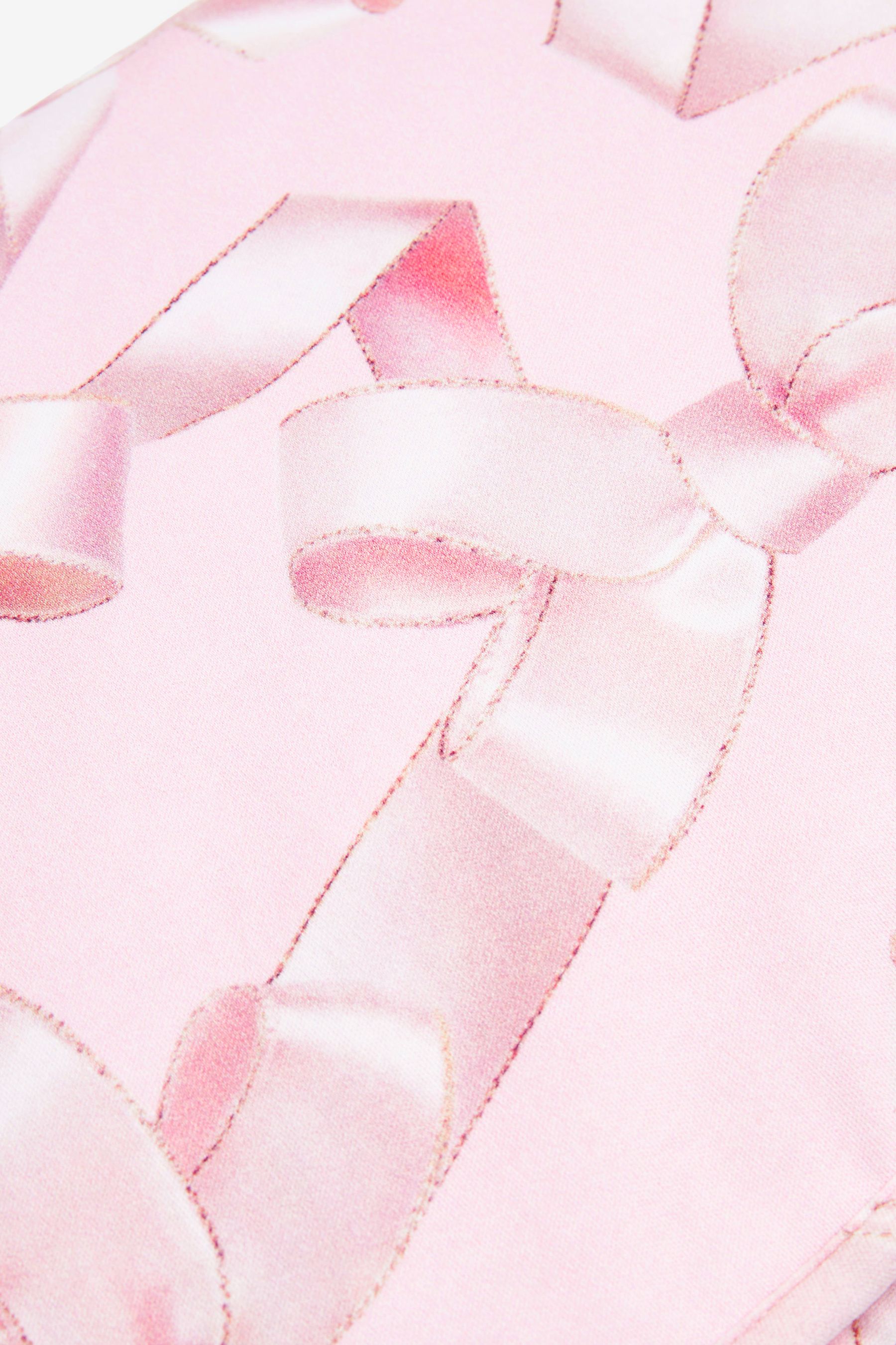 Baker by Ted Baker Baby Girls Pink Pretty All Over Bow Print Blanket