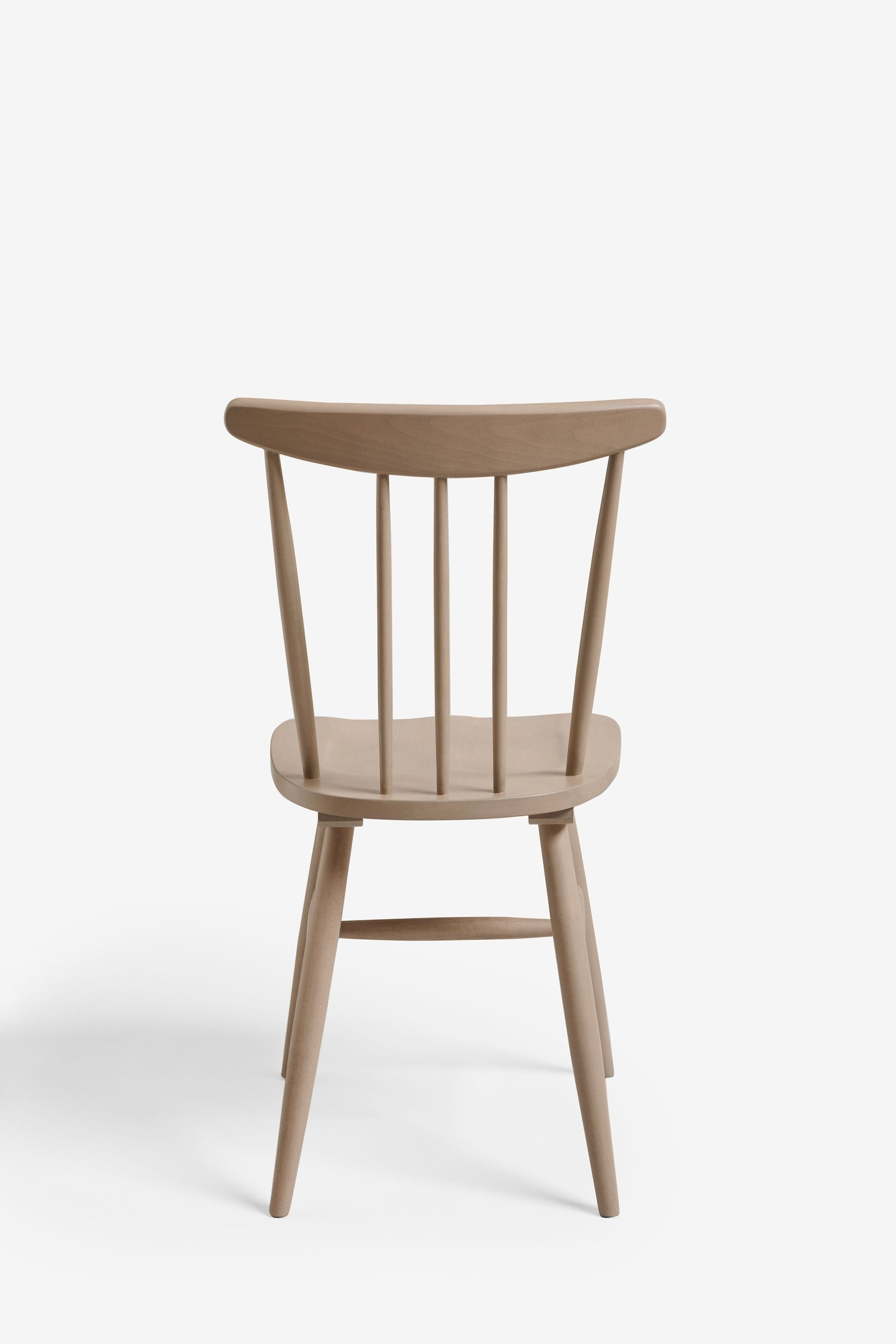 Buy Set of 2 Light Natural Oak Fin Dining Chairs from the Next UK
