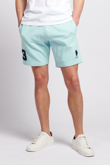 Buy U.S. Polo Assn. Mens Blue Player 3 Sweat Shorts from the Next UK online  shop
