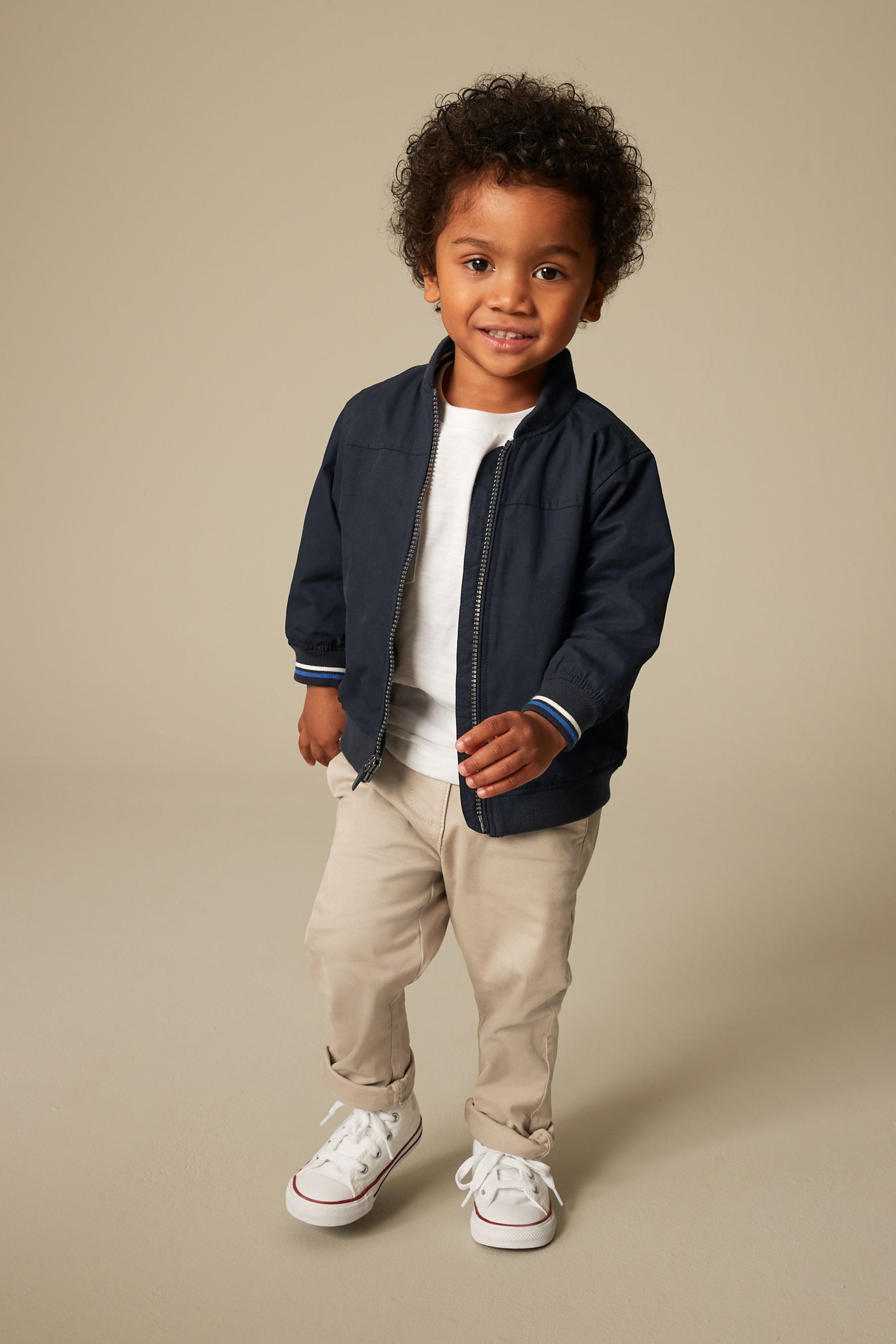 Baby blue harrington jacket sales