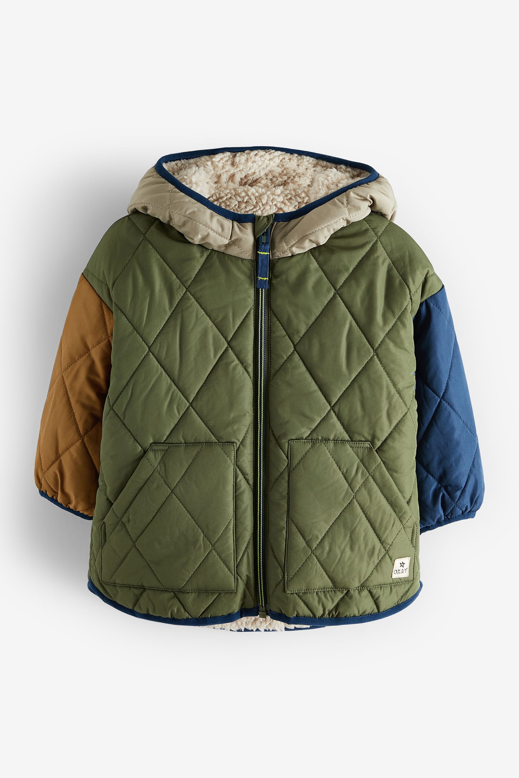 Levi's down 3 in 1 borg lined parka top