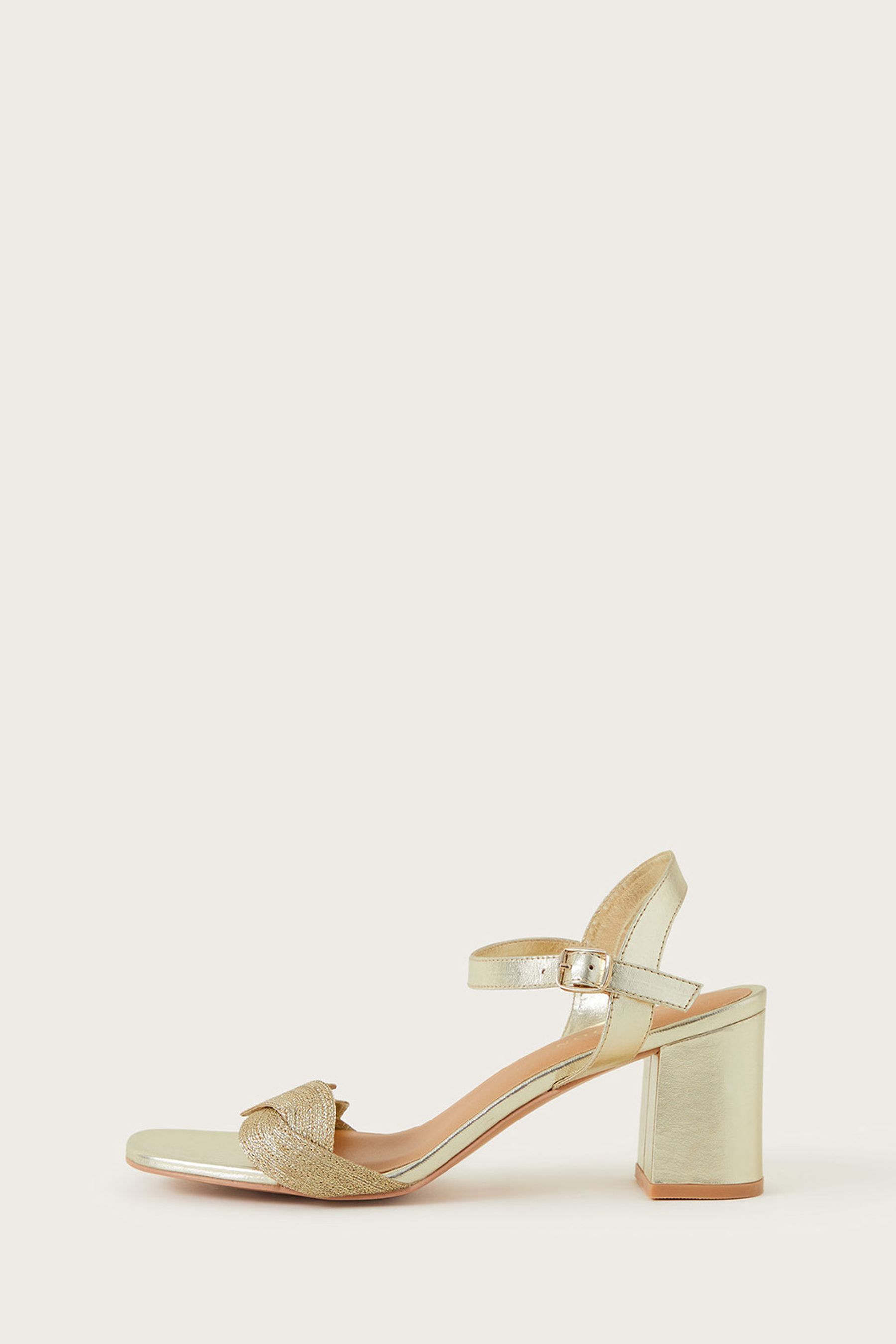 Office gold sales block heels