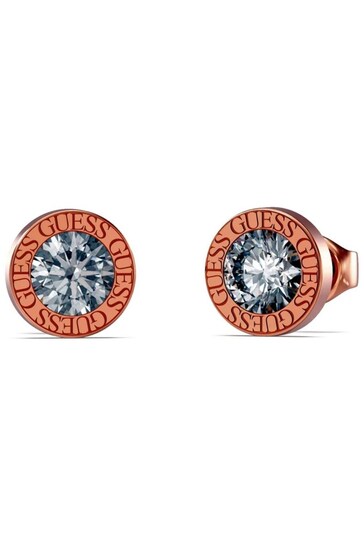 Guess Jewellery Ladies Pink Colour My Day Earrings