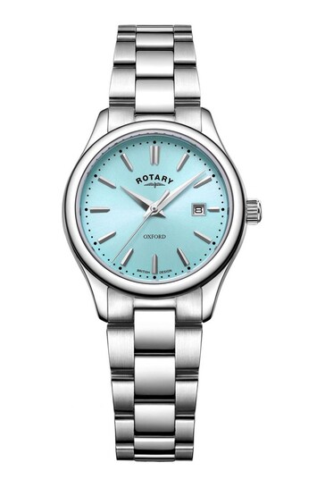 Rotary Ladies Silver Tone Oxford Watch