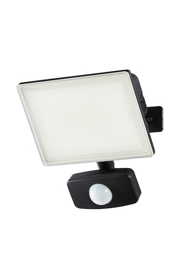 BHS Black Trosa 20W AluPC PIR Flood Light