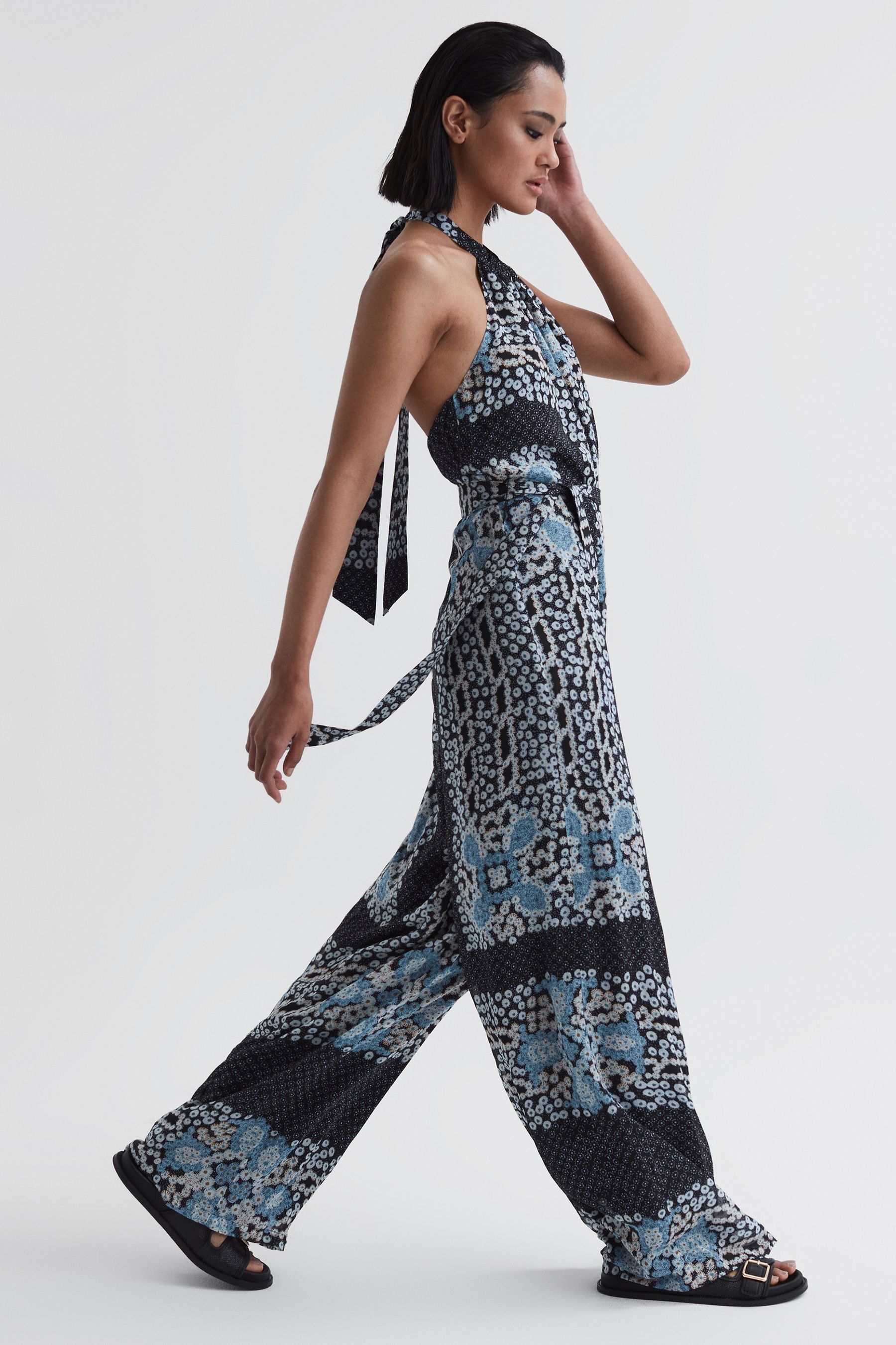 Reiss chocolate sale jumpsuit