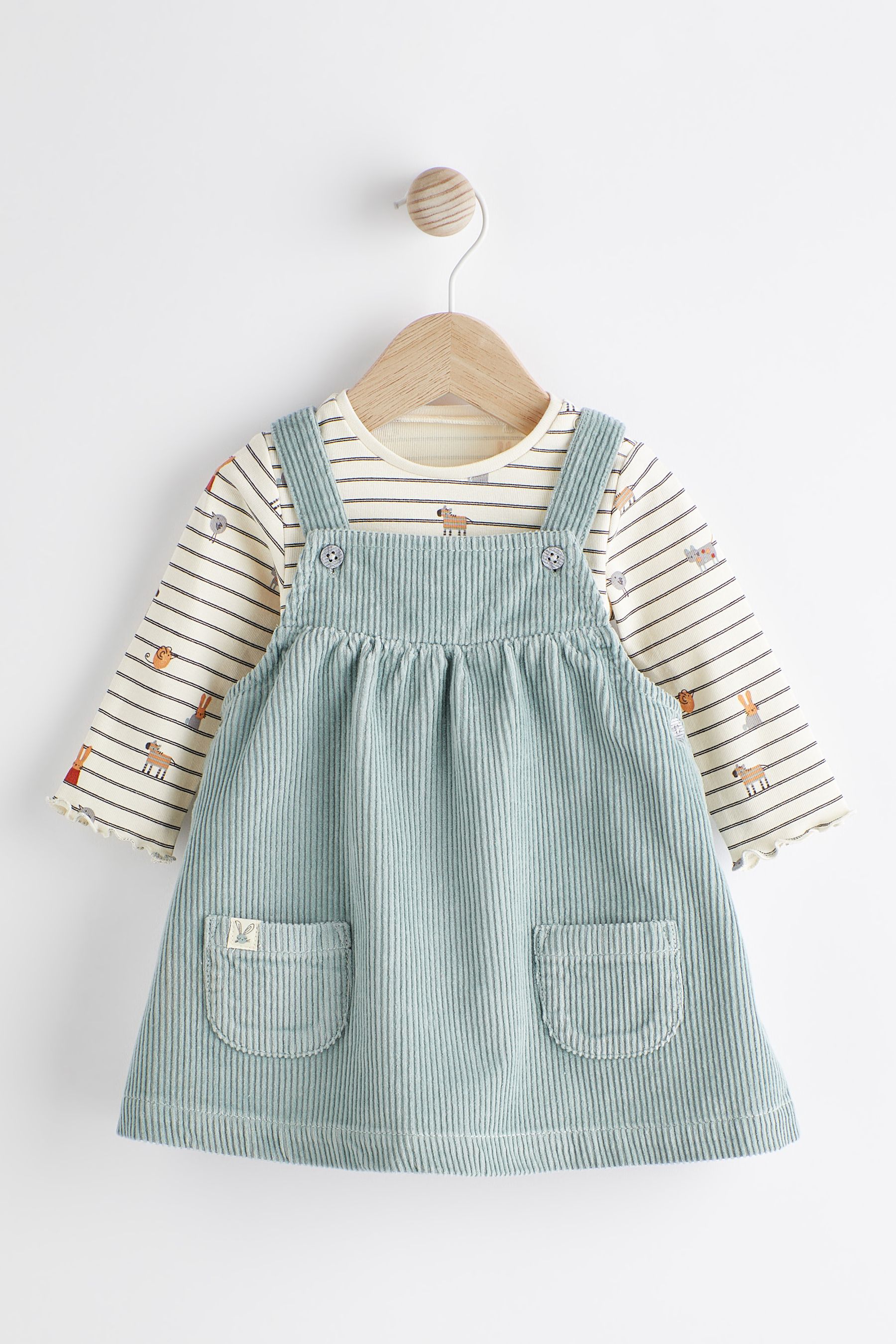 Next baby girl pinafore dress 2025