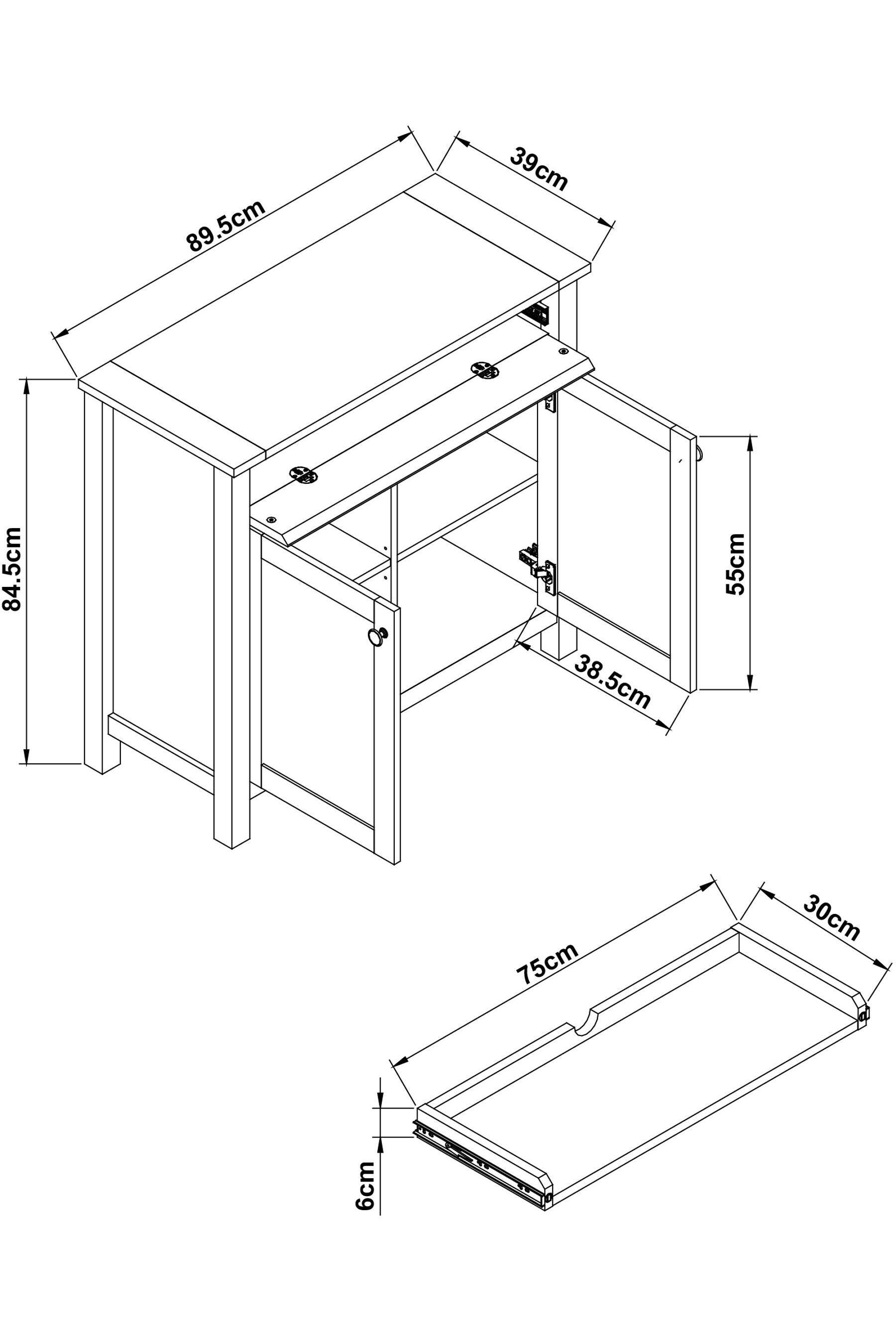 Next cheap malvern desk