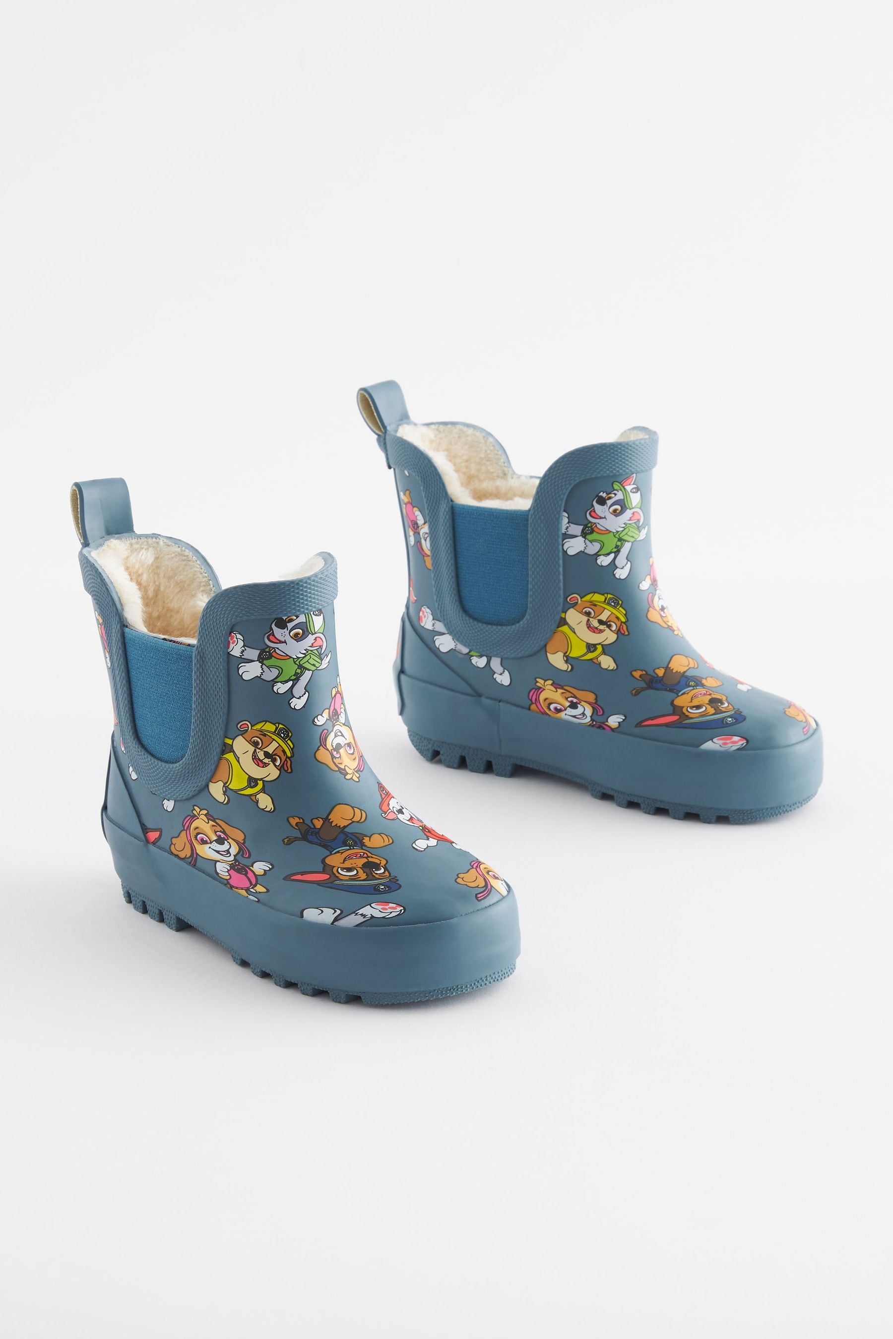 Buy PAW Patrol Blue Warm Lined Ankle Wellies from the Next UK
