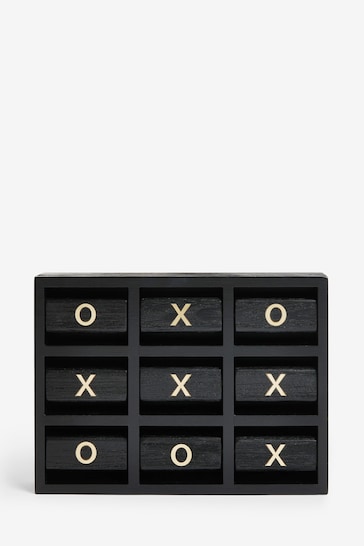 Black Bronx Noughts and Crosses Game