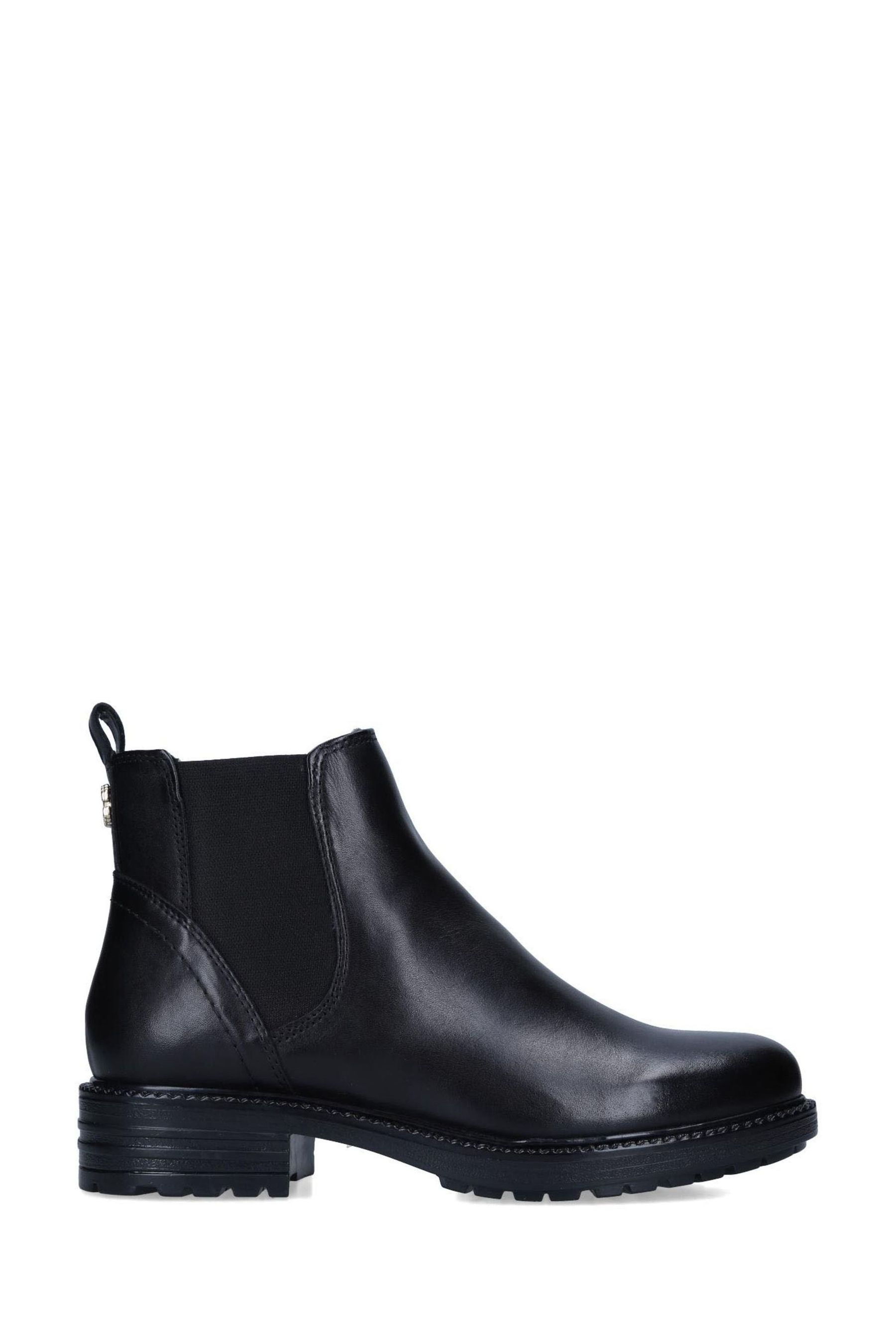 Carvela leather flat chelsea boots 2025