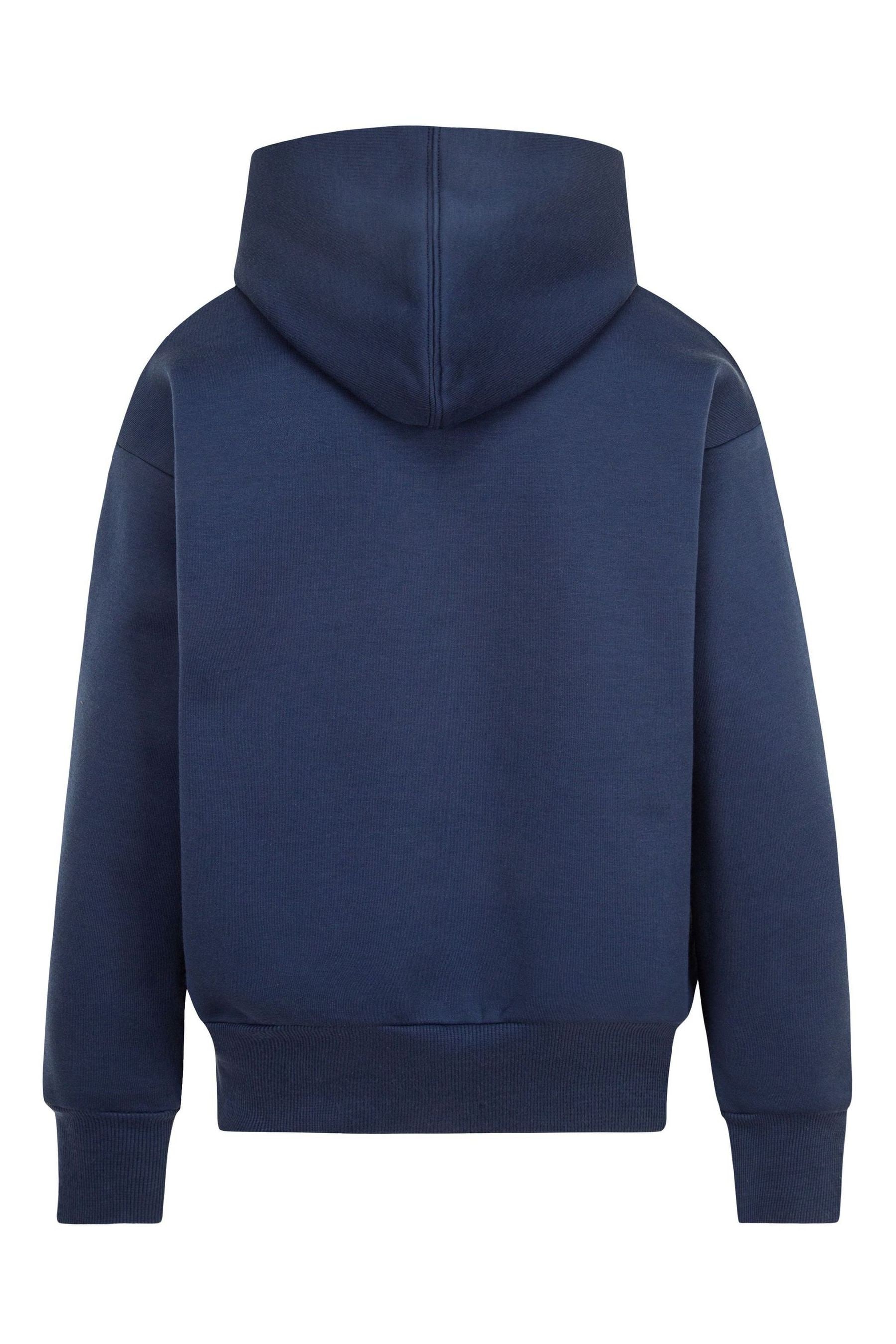 Navy blue deals converse jumper