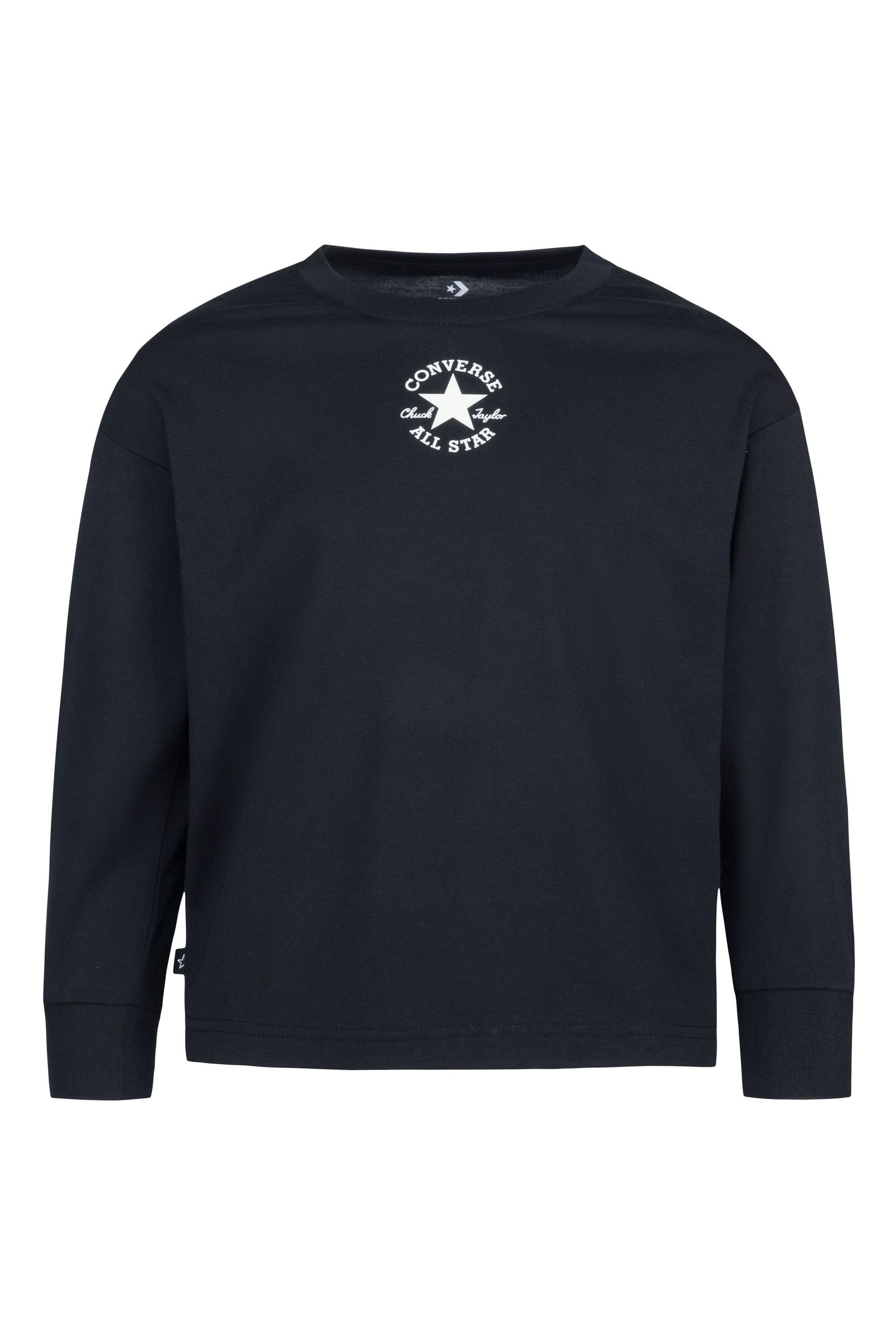 Long sleeve sale converse top