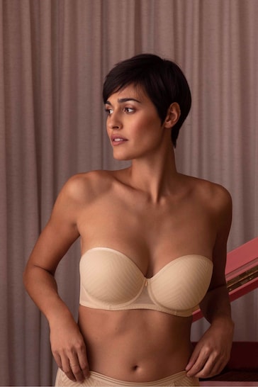 Freya Nude Tailored Underwire Moulded Strapless Bra