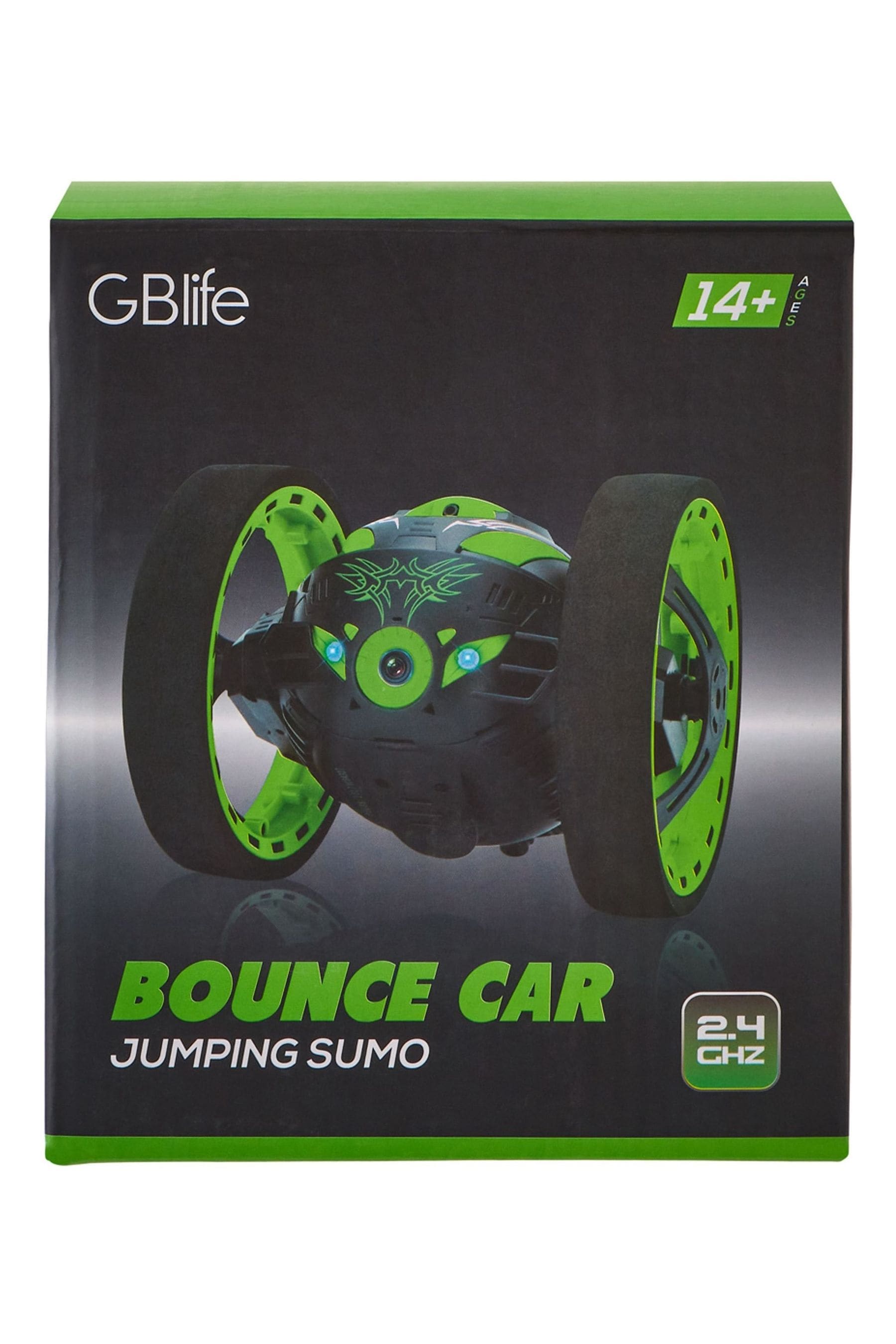 Jumping remote top control car