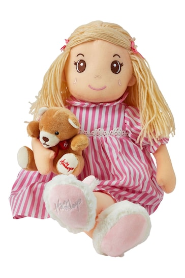 Hamleys Bedtime Bella Rag Doll With Bear