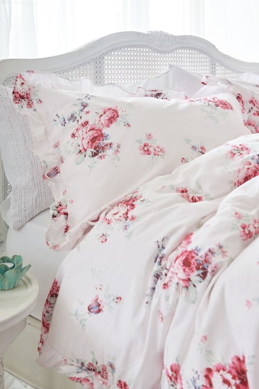 Shabby Chic by Rachel Ashwell® Sunbleached Floral Ruffle Duvet Cover and Pillowcase Set