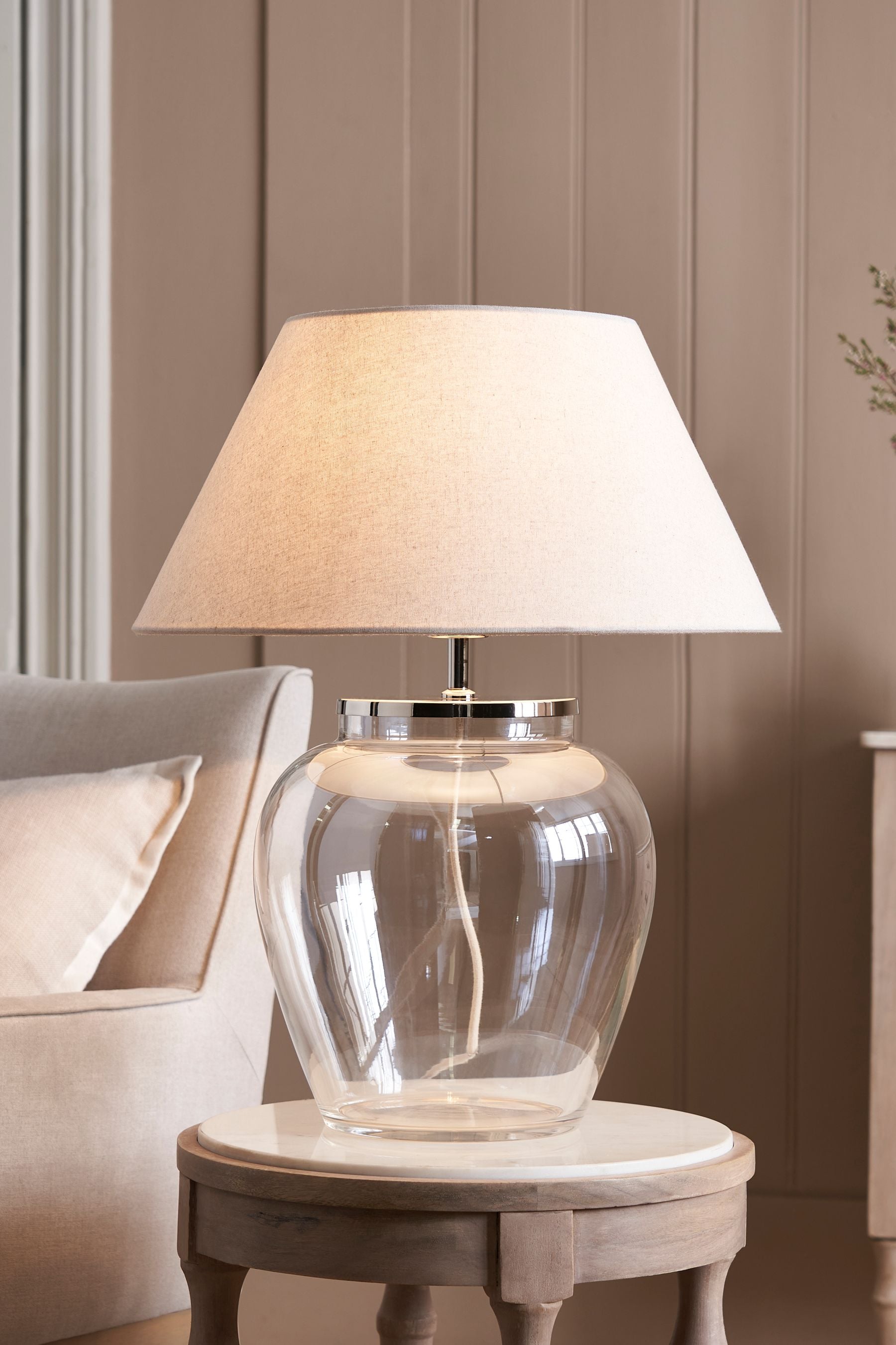 Next shop clear lamp