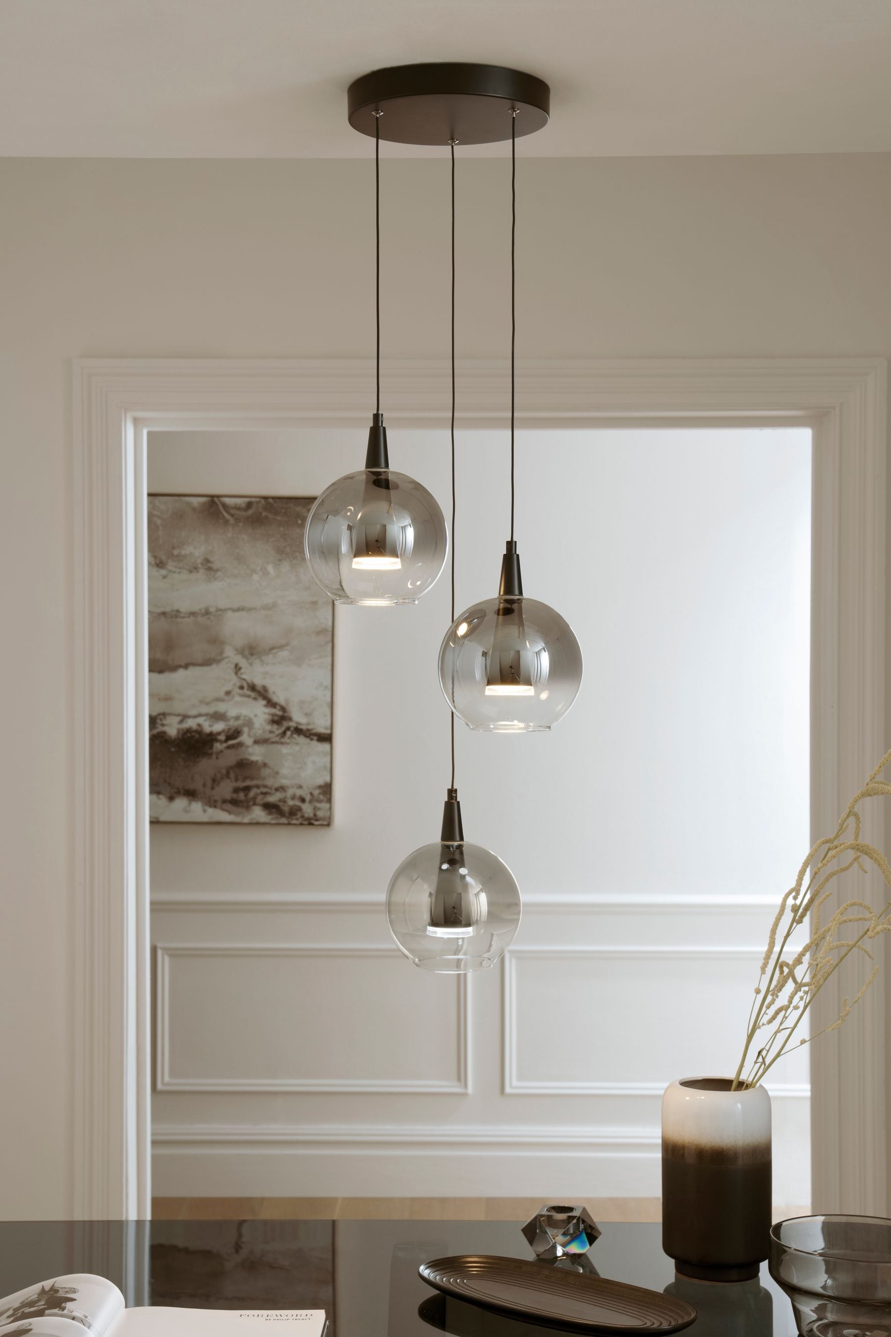 Cluster online pendant light