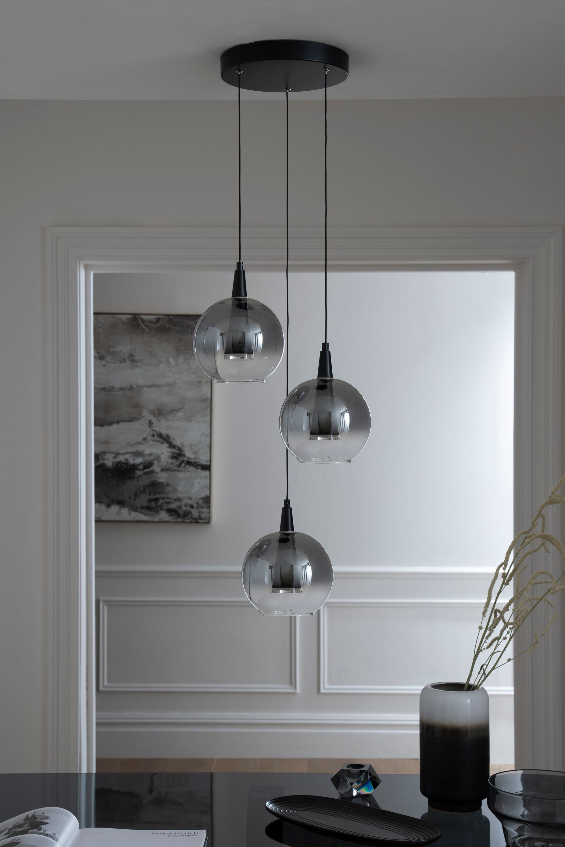 Black cluster sales ceiling lights