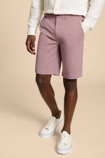 White Stuff Pink Sutton Organic Chino Shorts