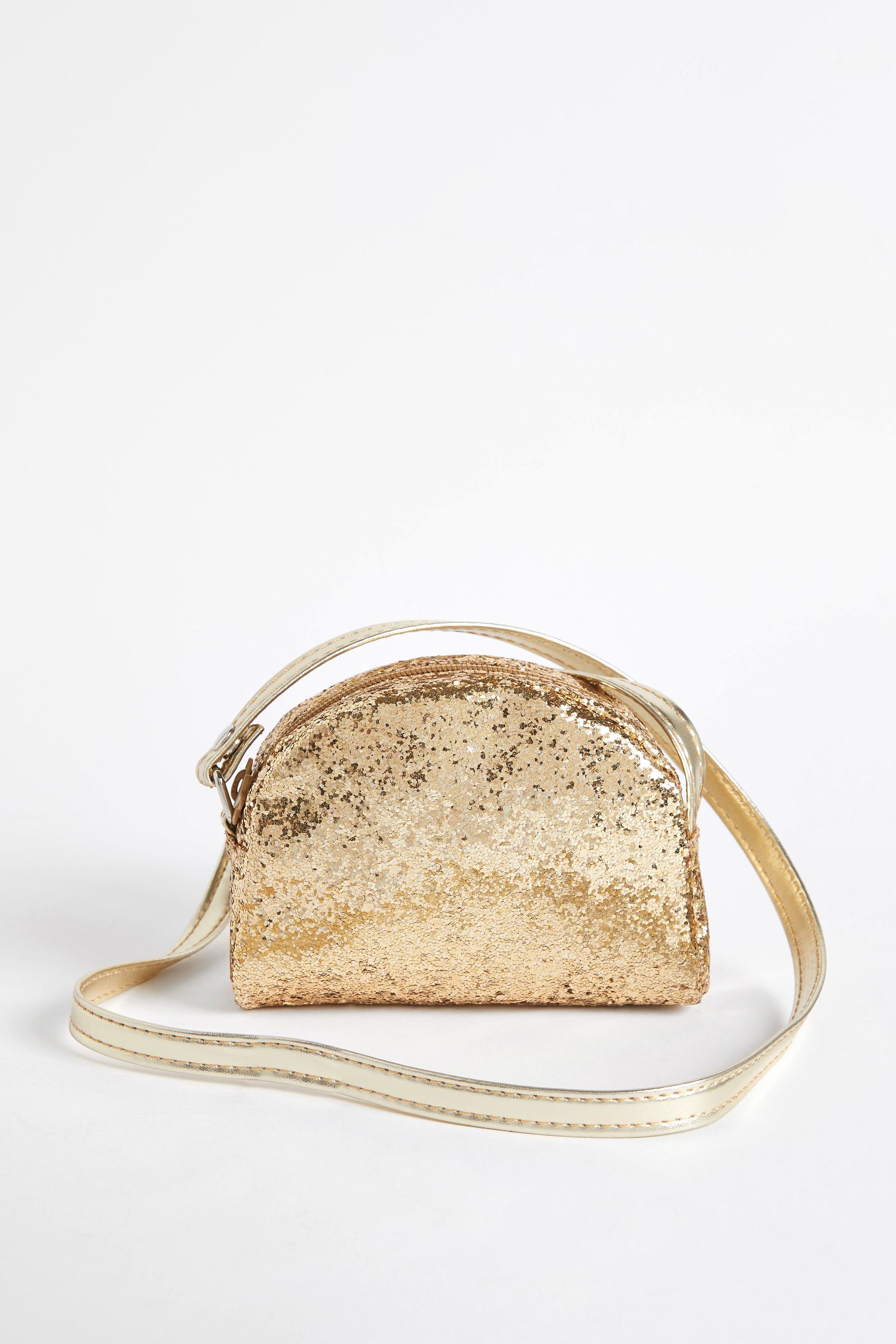 Buy Gold Glitter Bag from the Next UK online shop