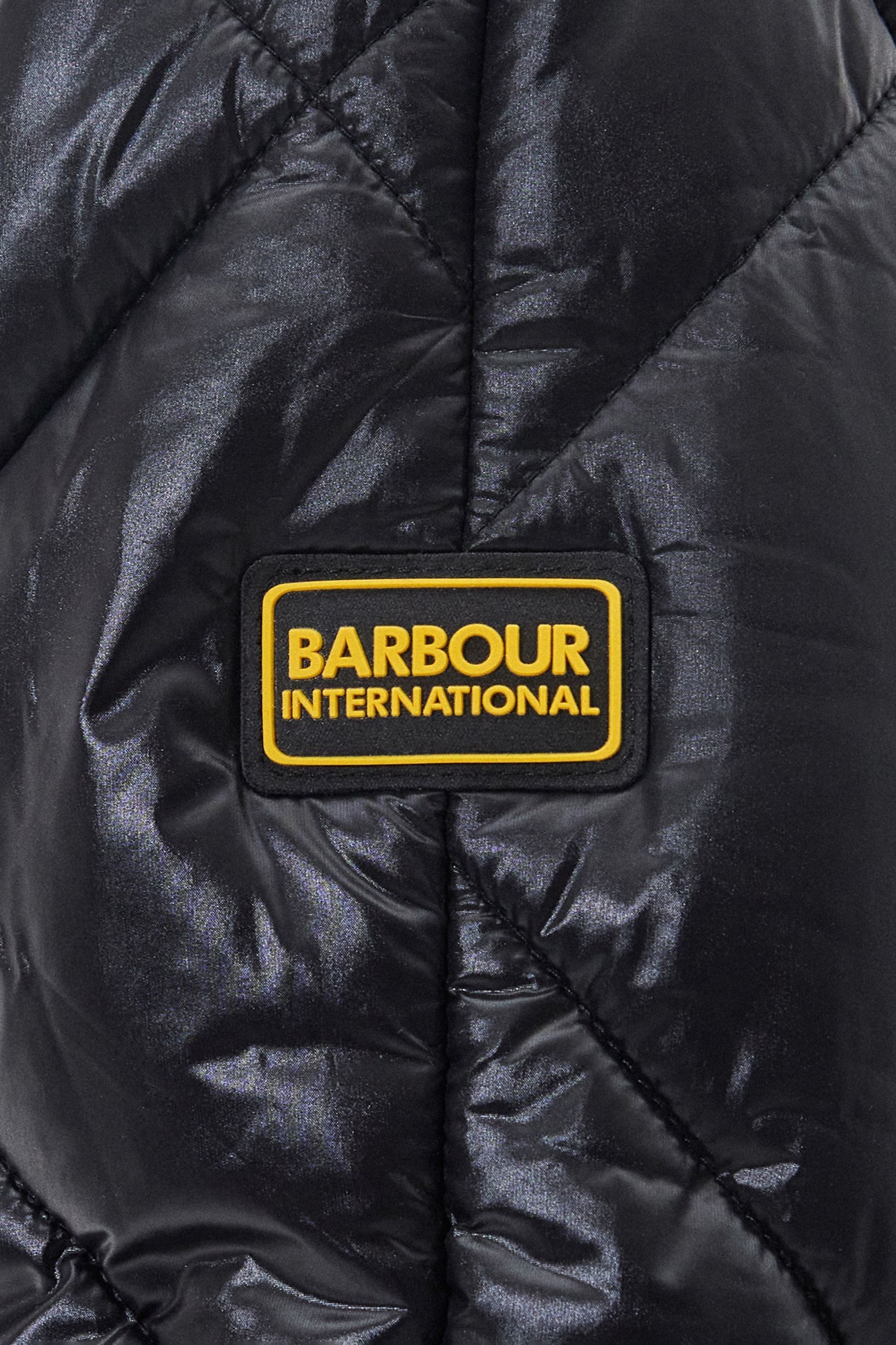 Barbour international trail quilted jacket shop