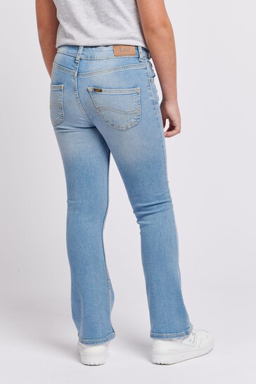Lee Girls Blue Breese Flare Jeans