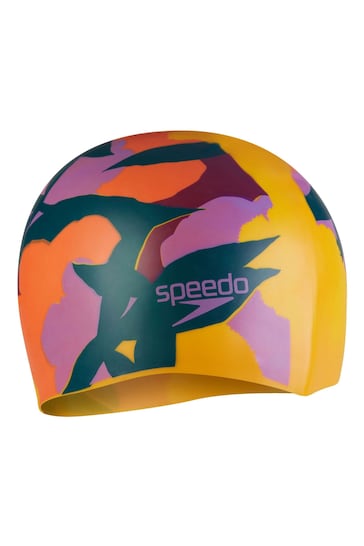 Speedo Kids Multi Colour Silicone Swim Cap