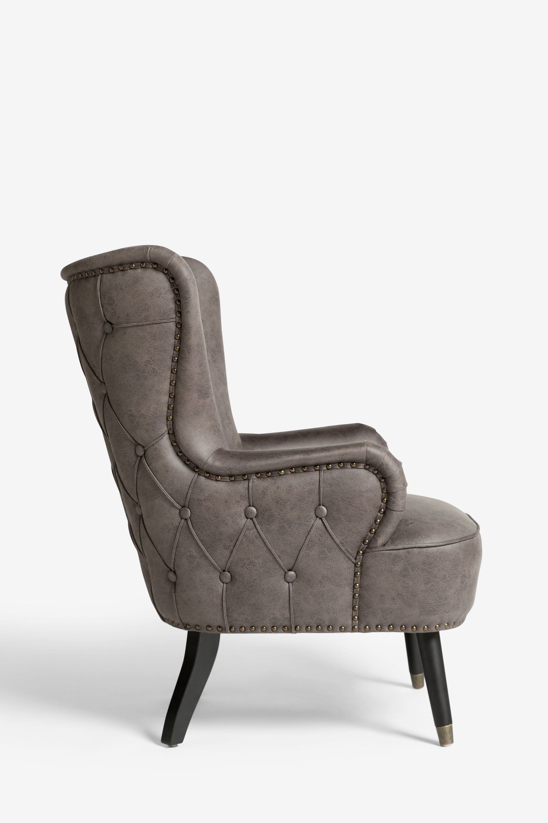 Next leather online armchair