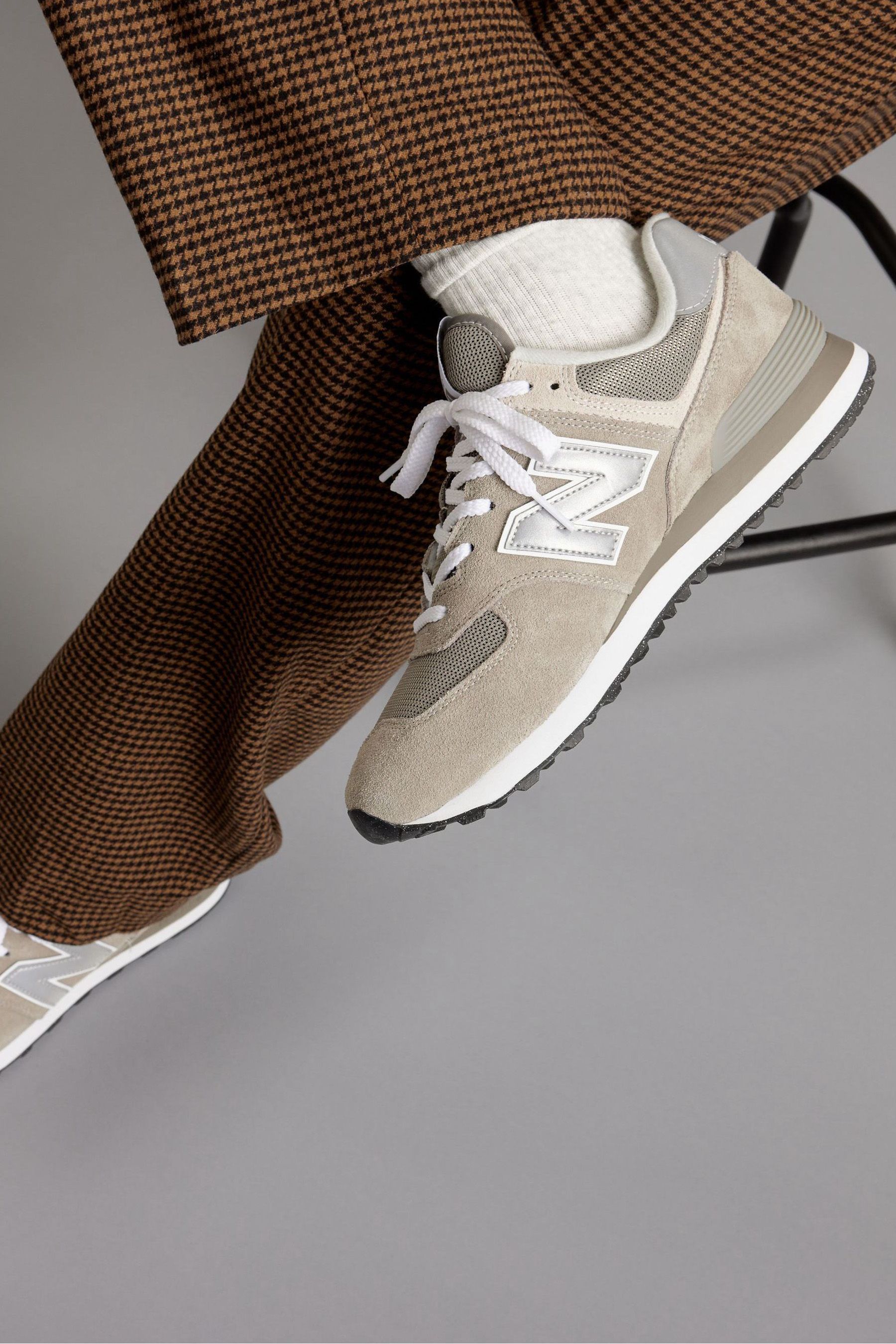 Buy New Balance Grey Mens 574 Trainers from the Next UK online shop