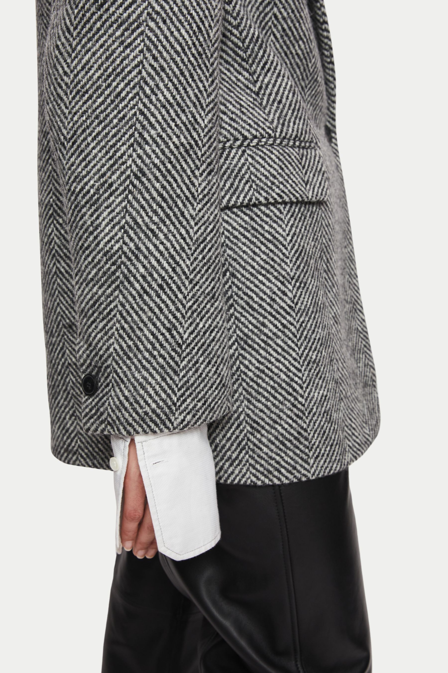 Jigsaw tweed outlet coat