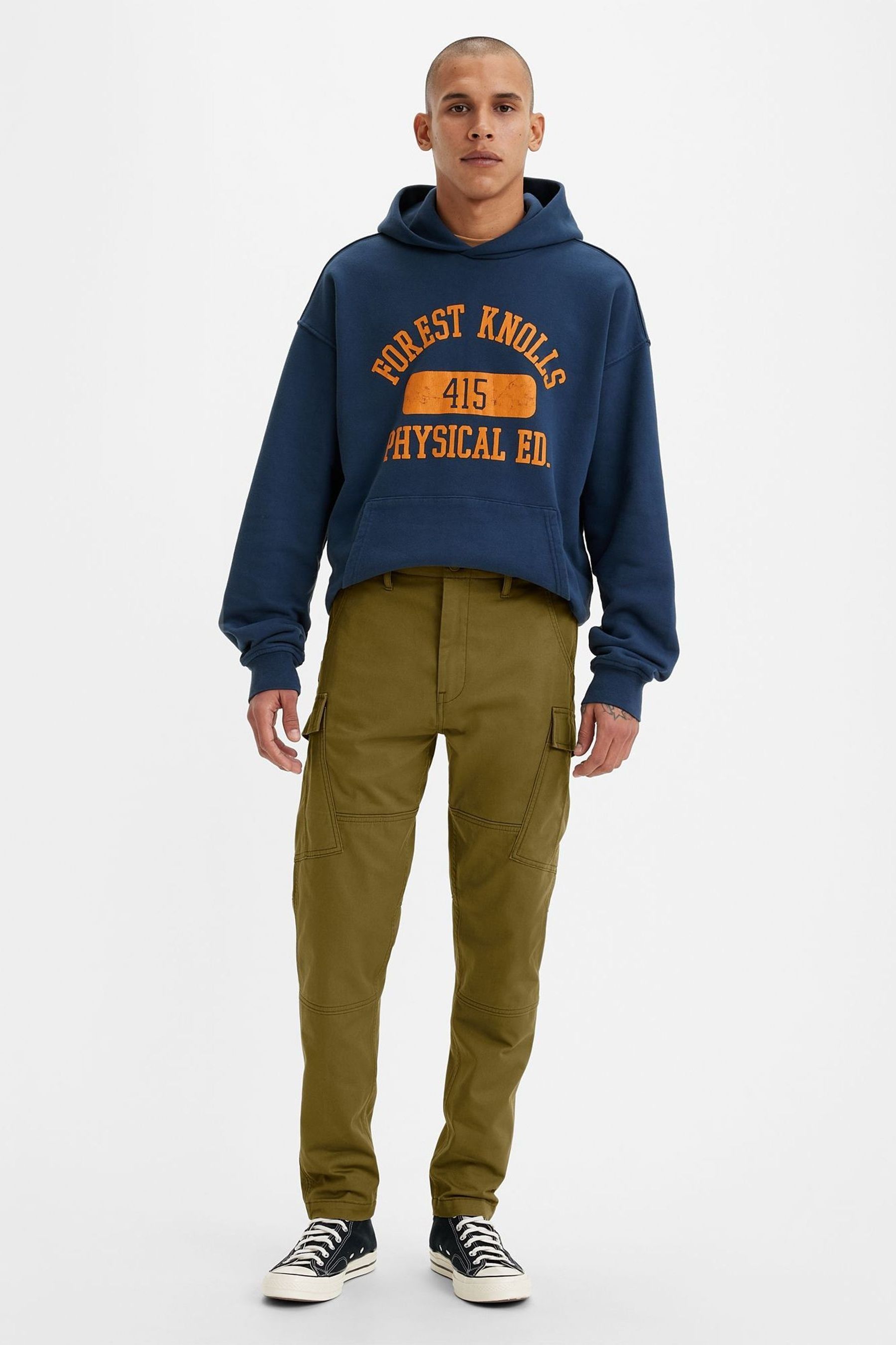 Buy Levi s Khaki Stone Lo Ball Cargo Trousers from the Next UK