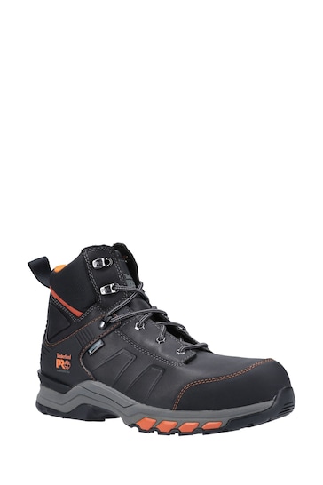 Timberland Black Hypercharge Composite Safety Toe Work Boots