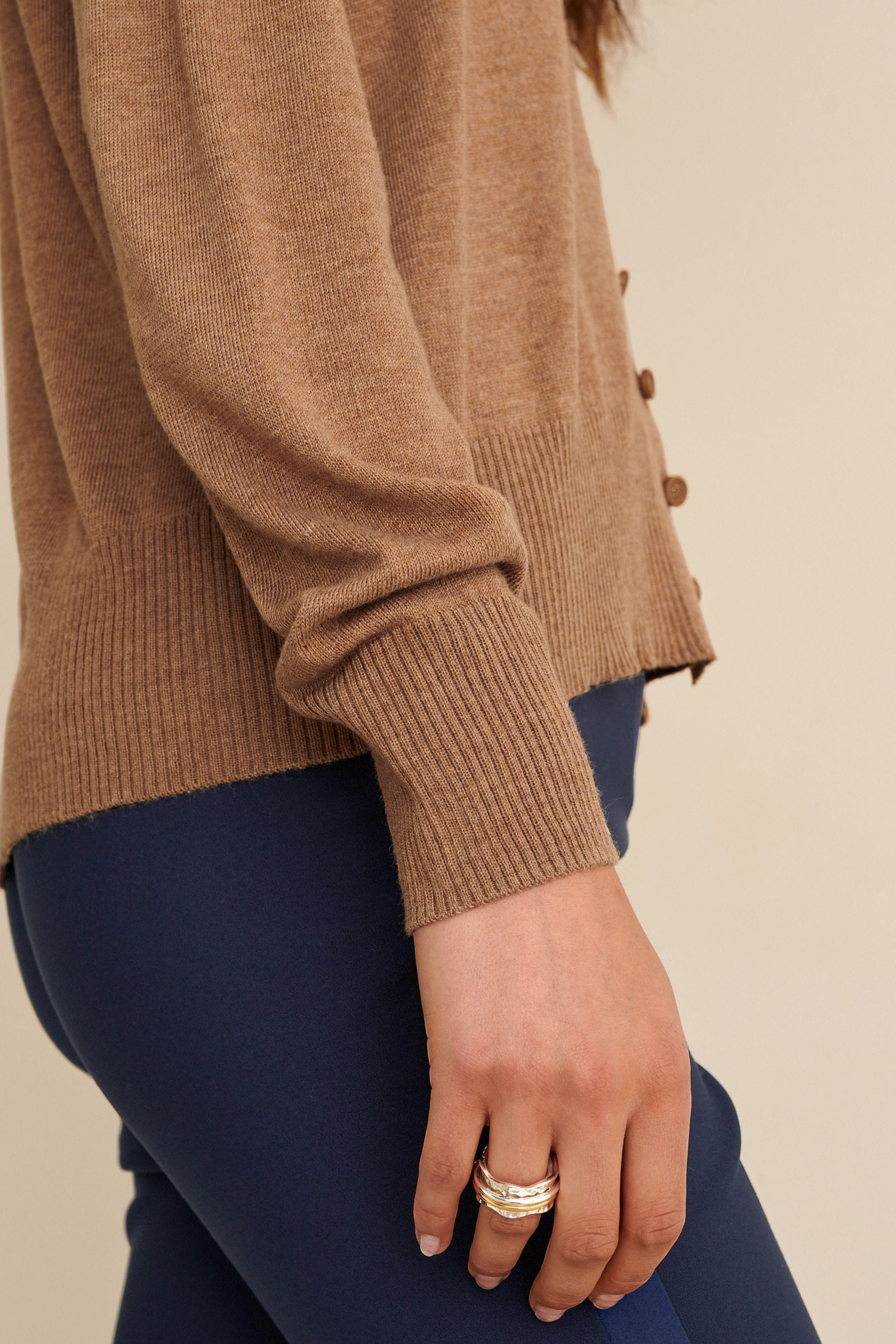 Buy Camel Brown Button Up Cardigan from the Next UK online shop