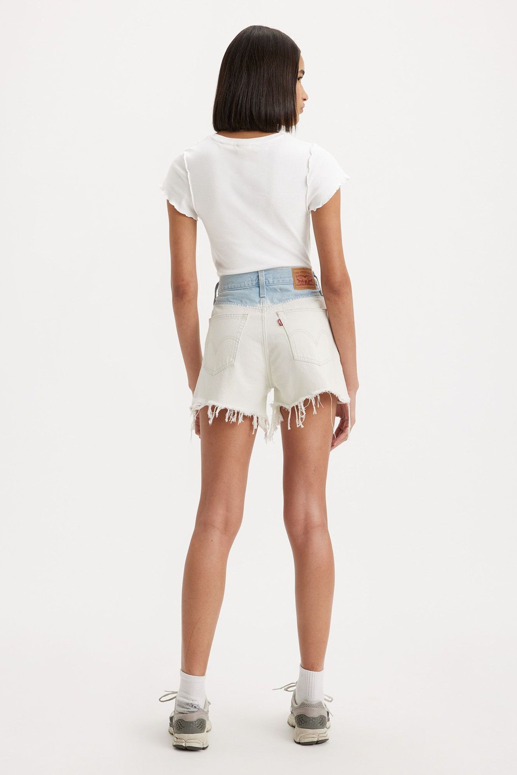 High waisted on sale mum shorts