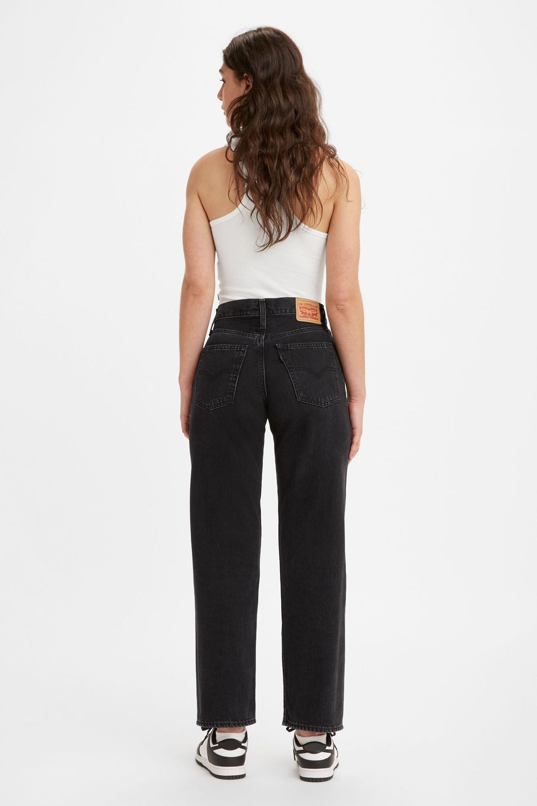 Levi high waisted baggy jeans store